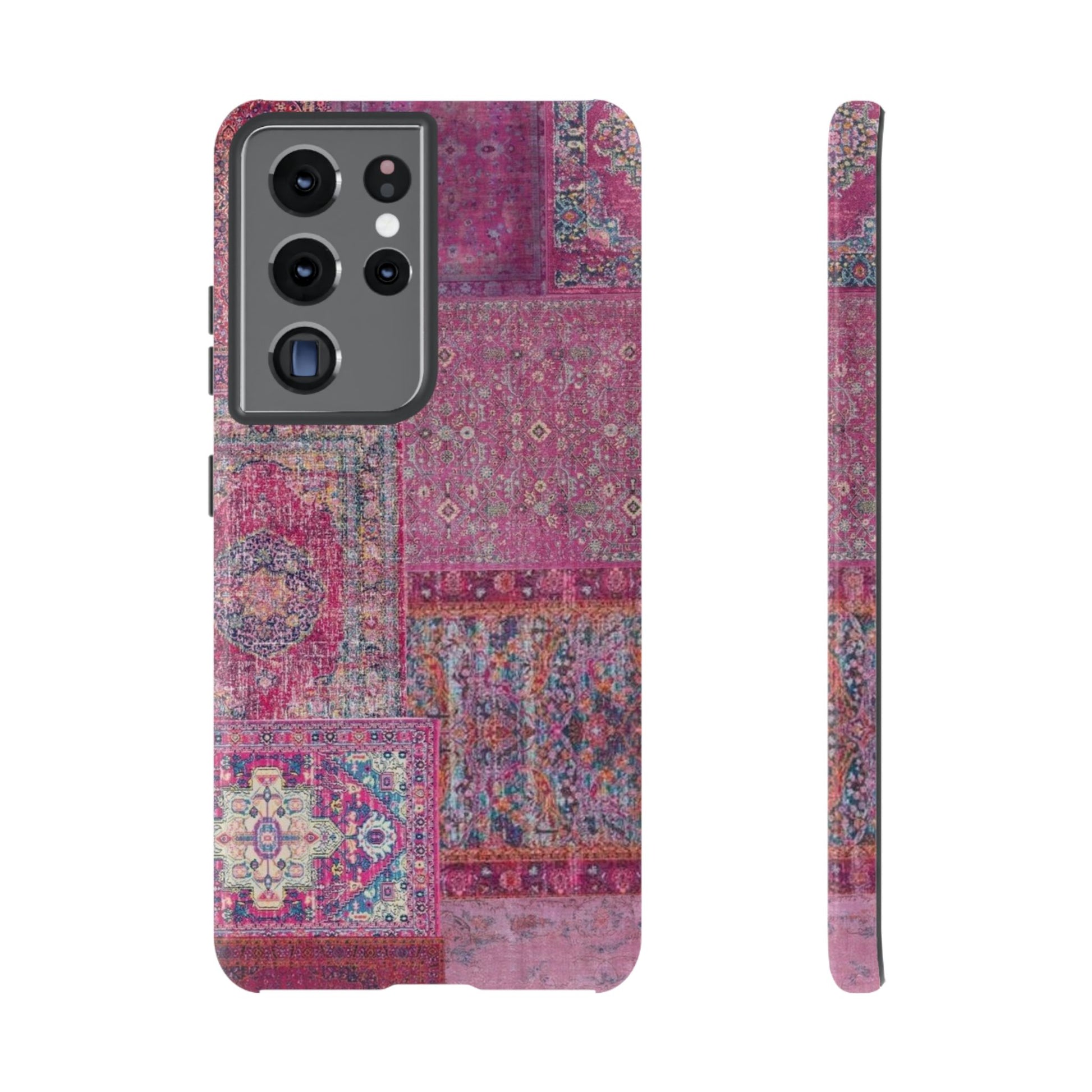 Dark Pink Persian Rug Case