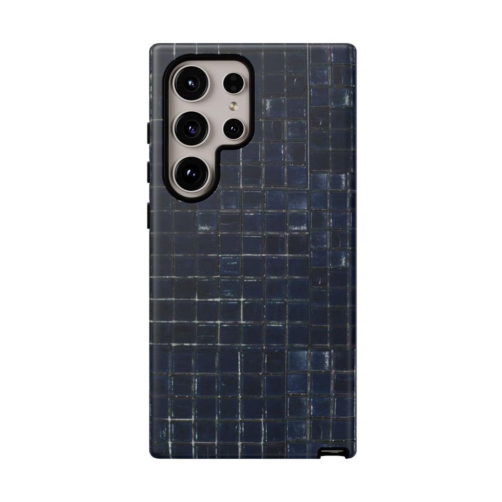 Dark Blue Mosaic Case