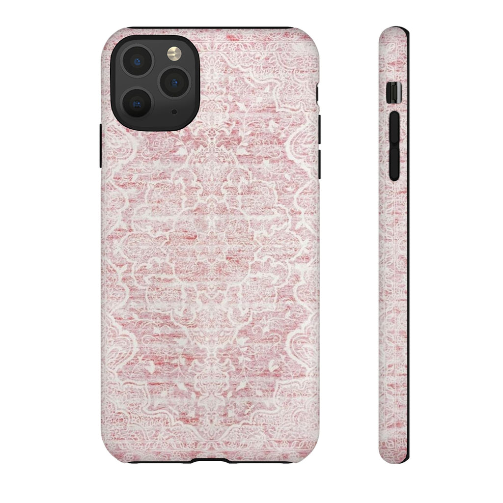 Pink Persian Rug Case