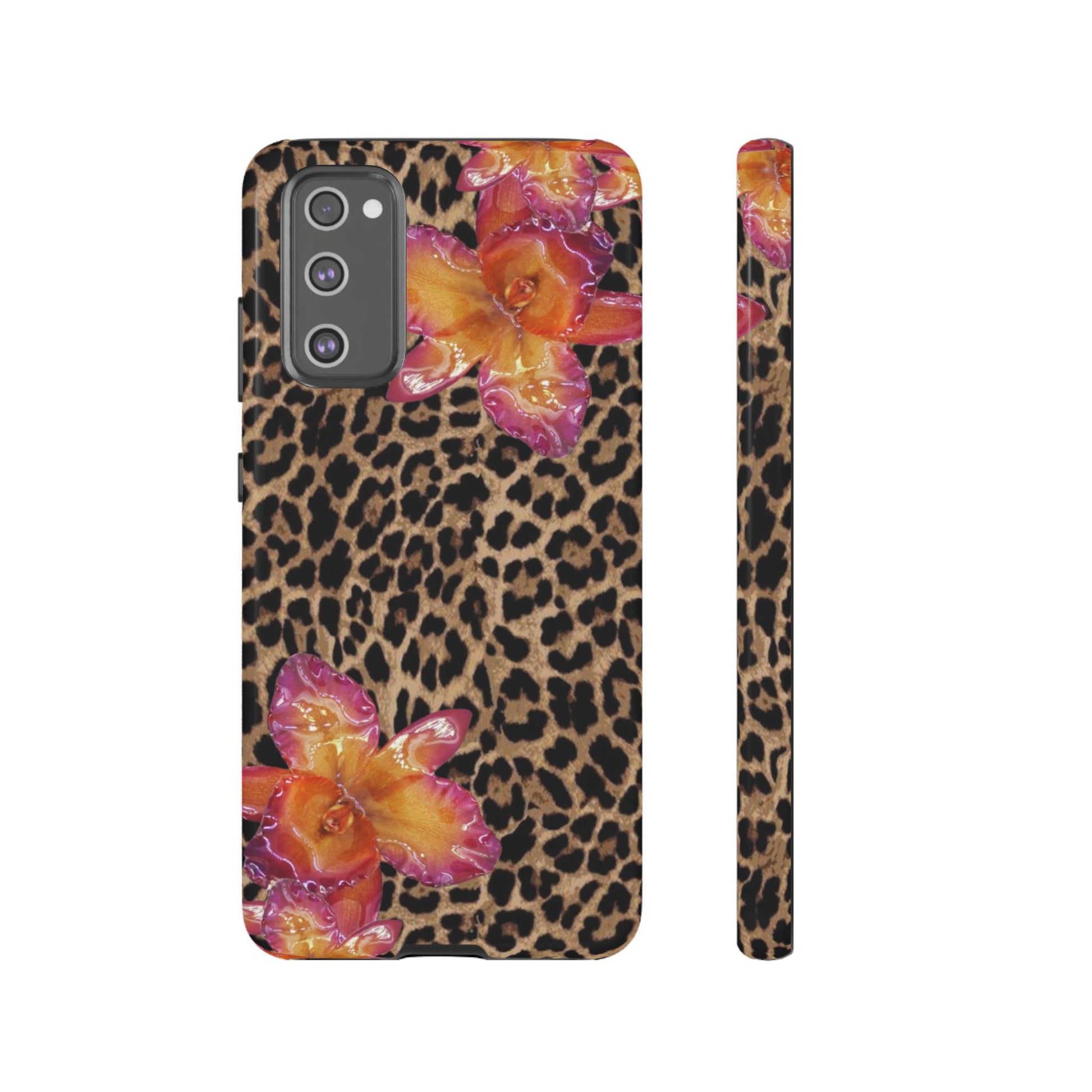 Leopard flower case