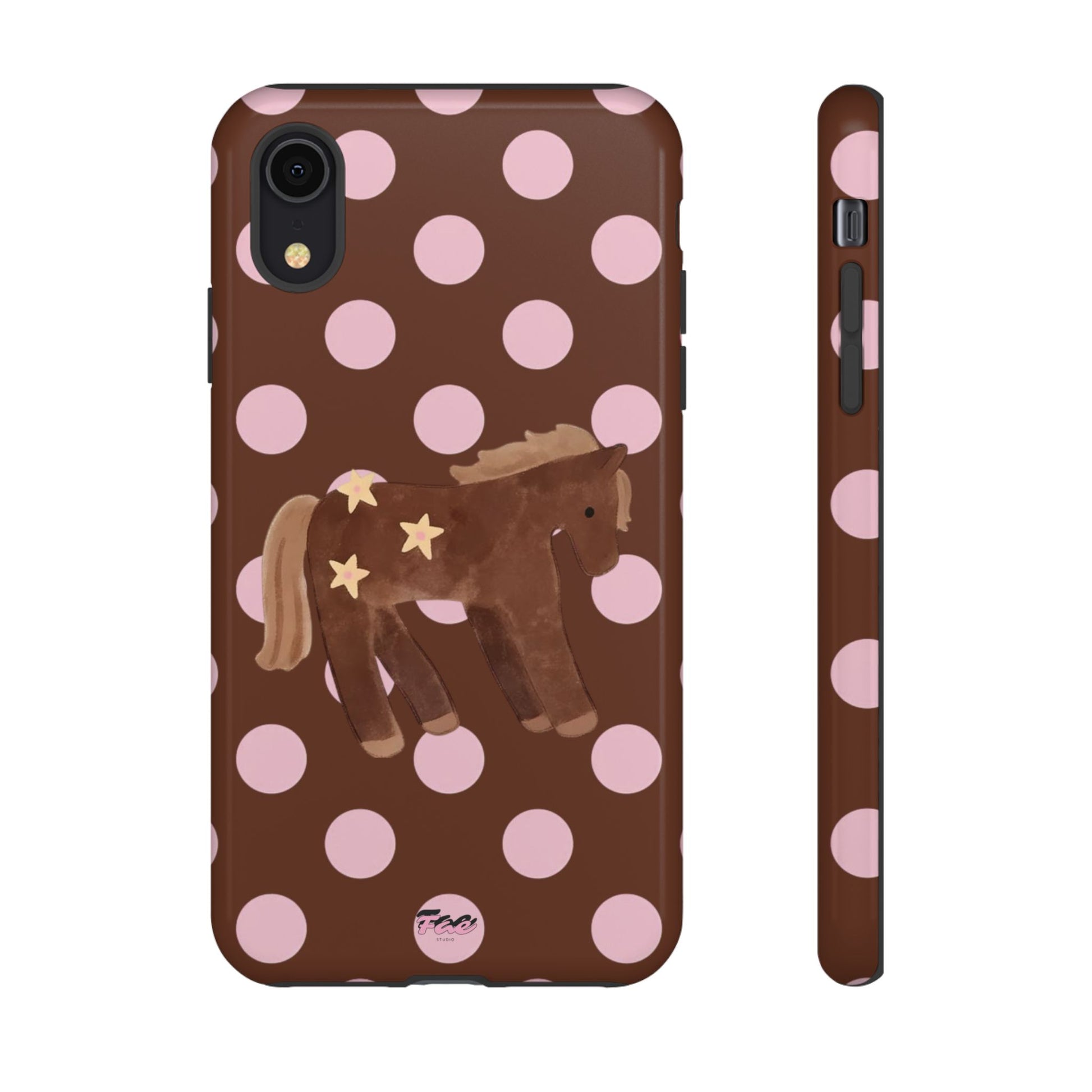 The horse year  case (brown)