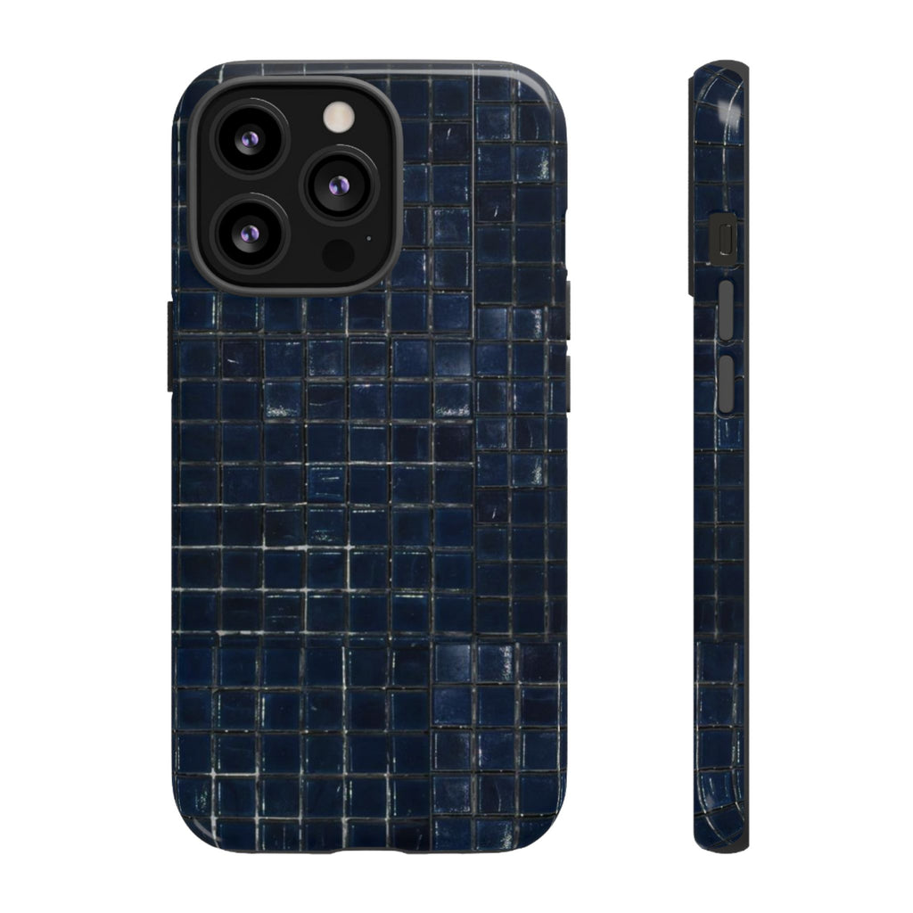 Dark Blue Mosaic Case