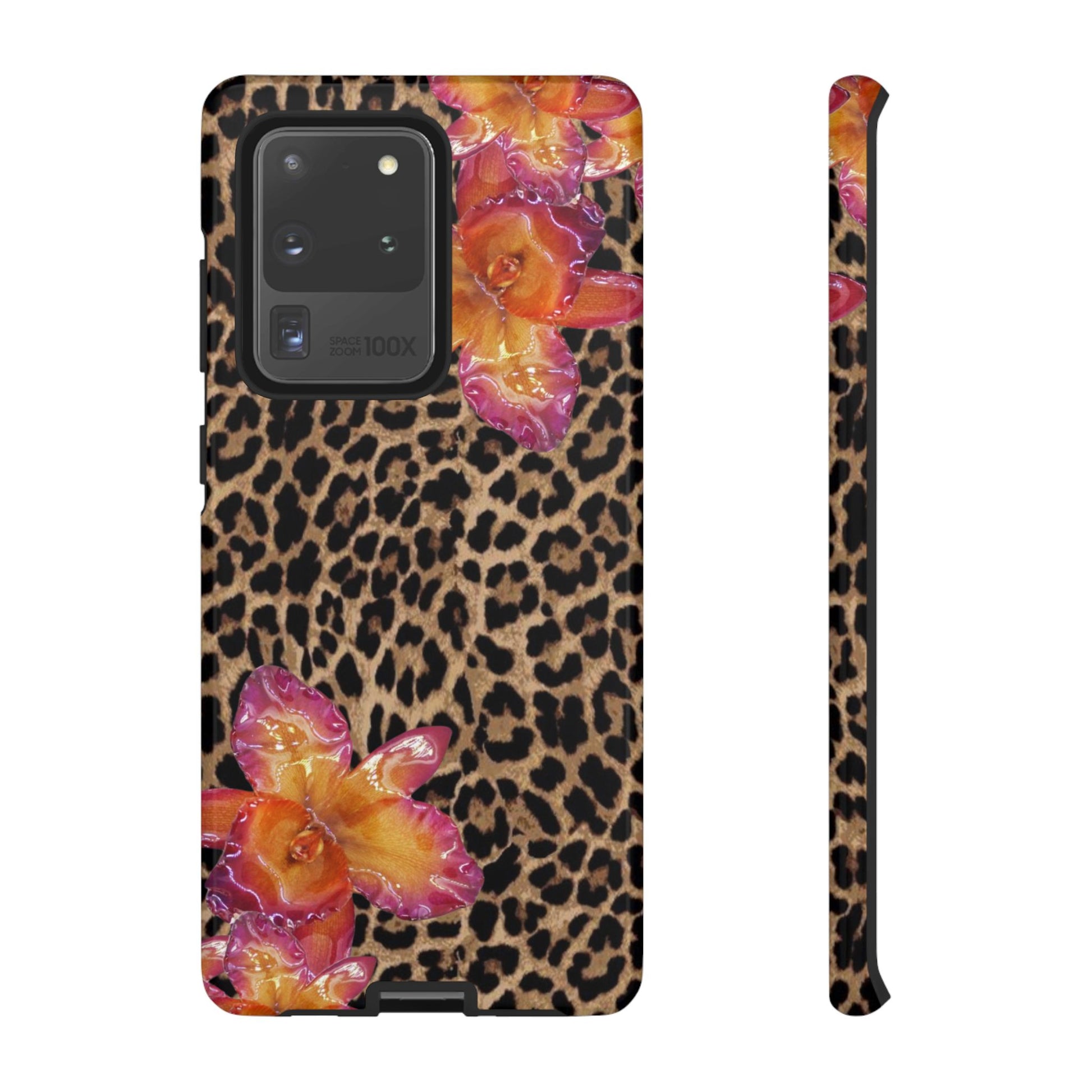 Leopard flower case