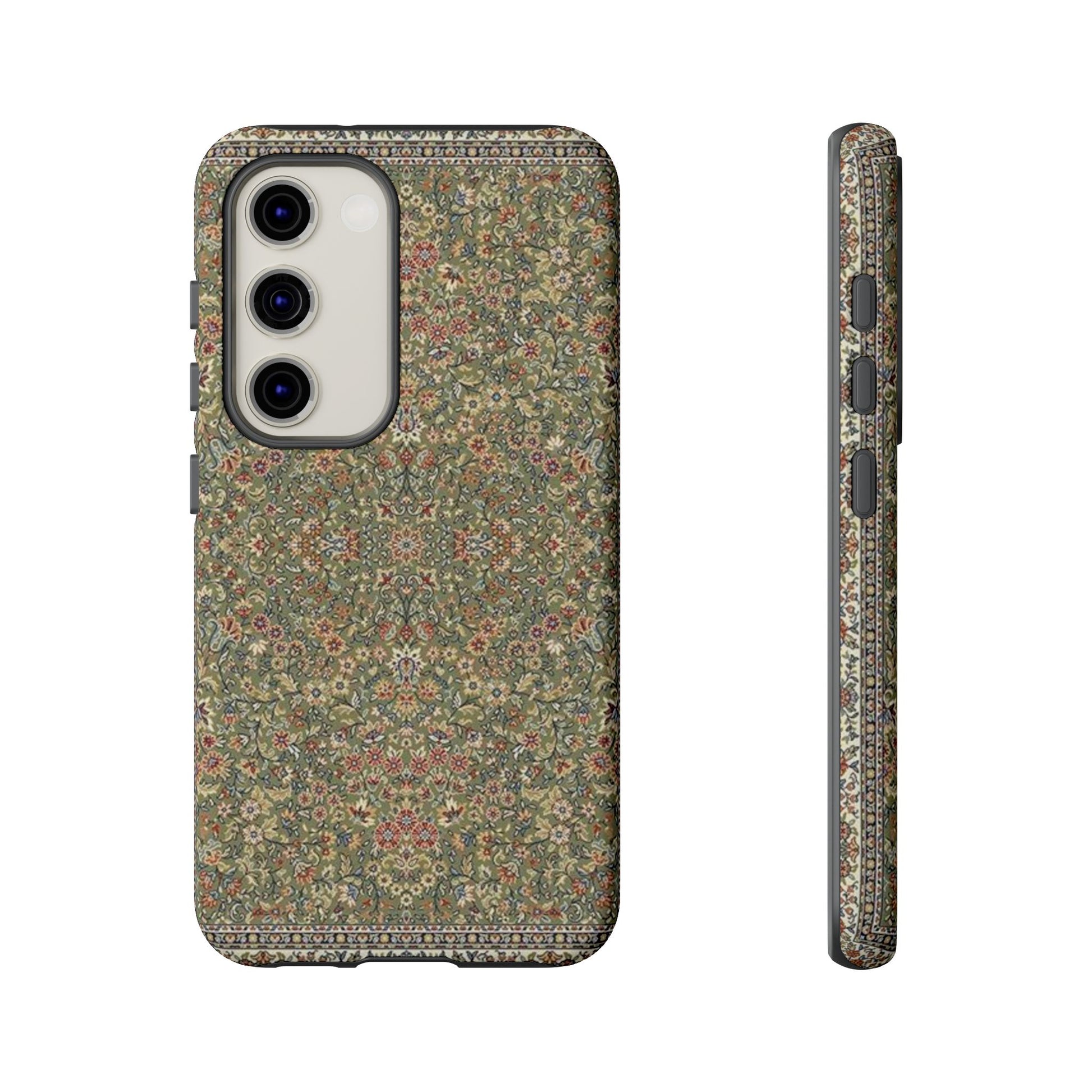 Green Persian Rug Case