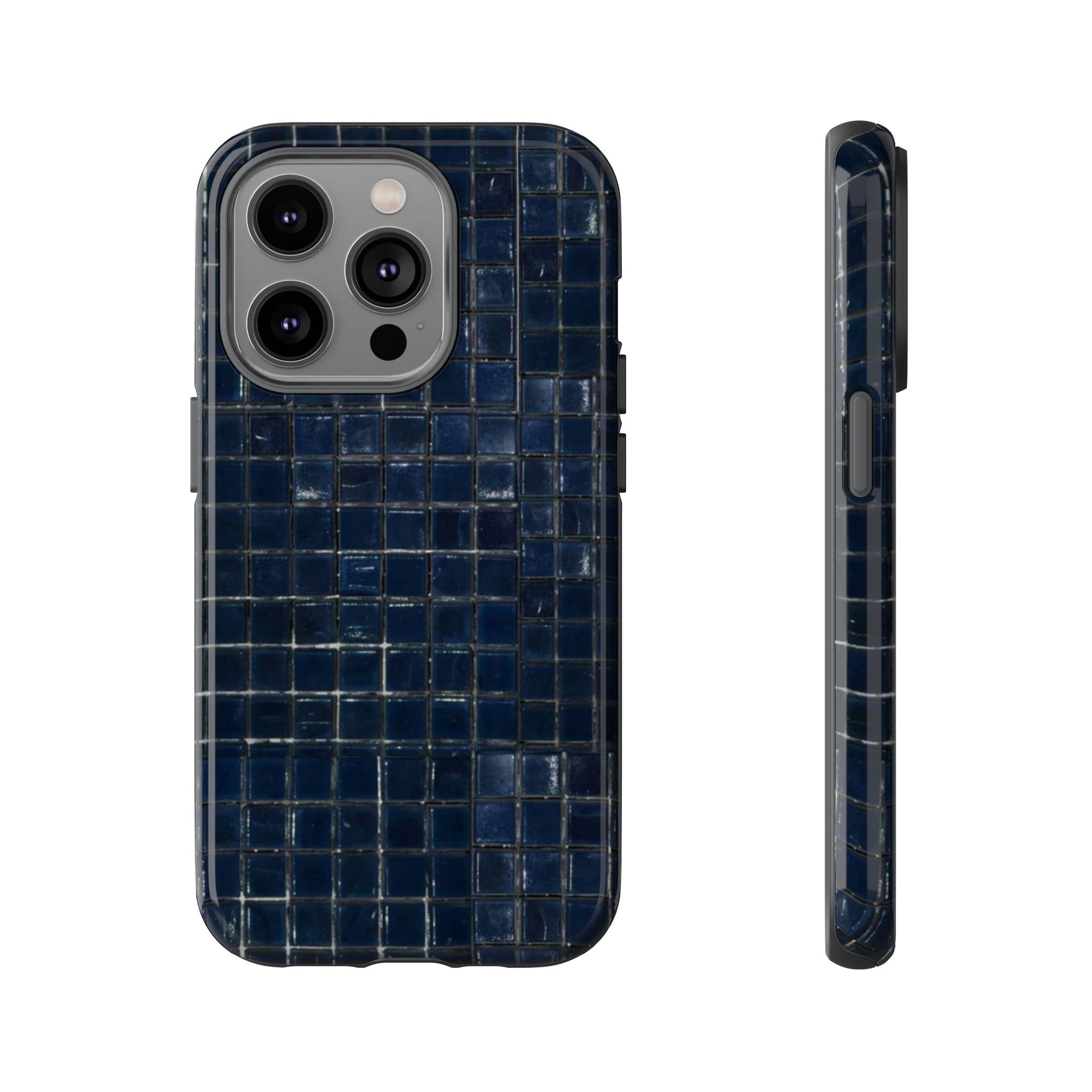 Dark Blue Mosaic Case