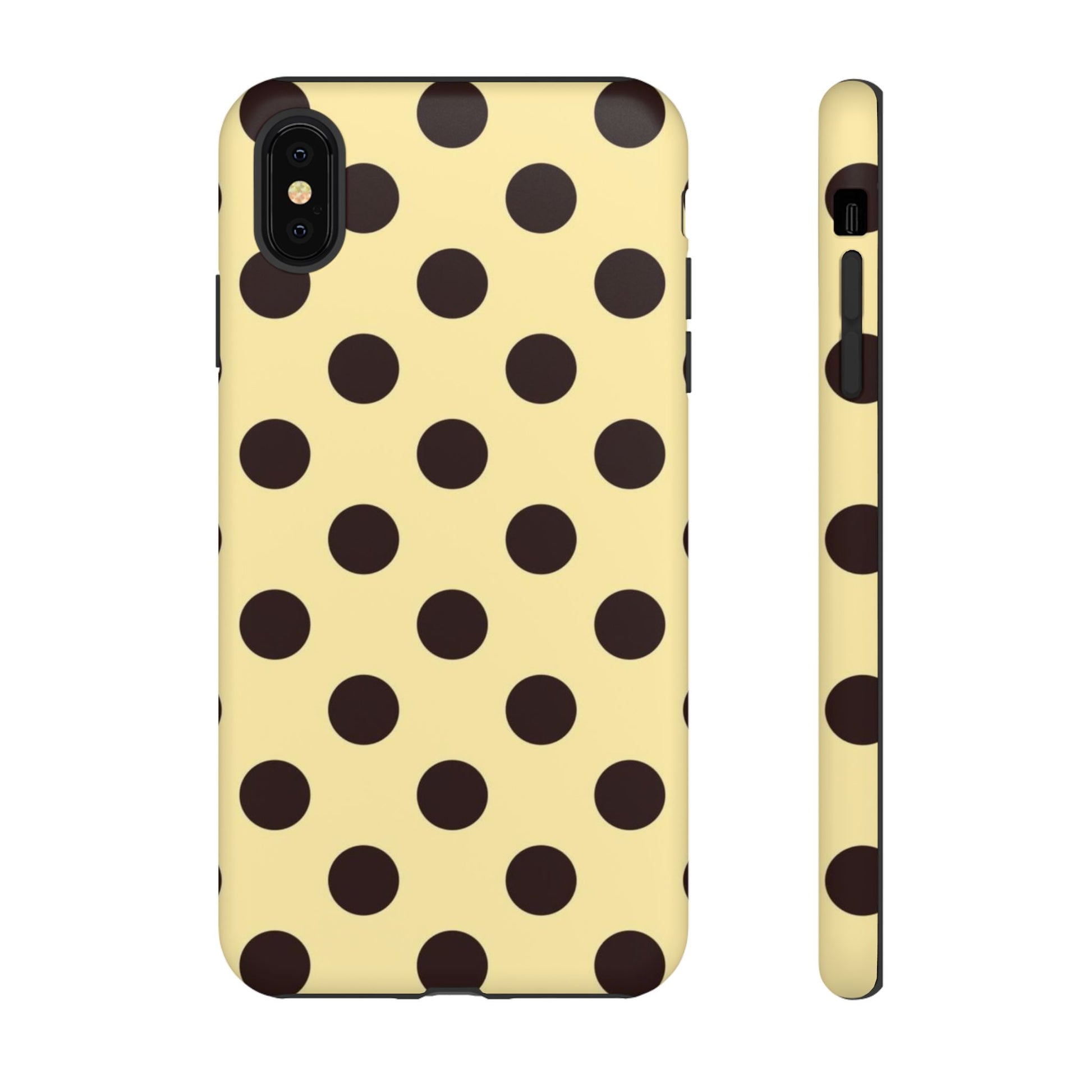 Yellow polka dot  case