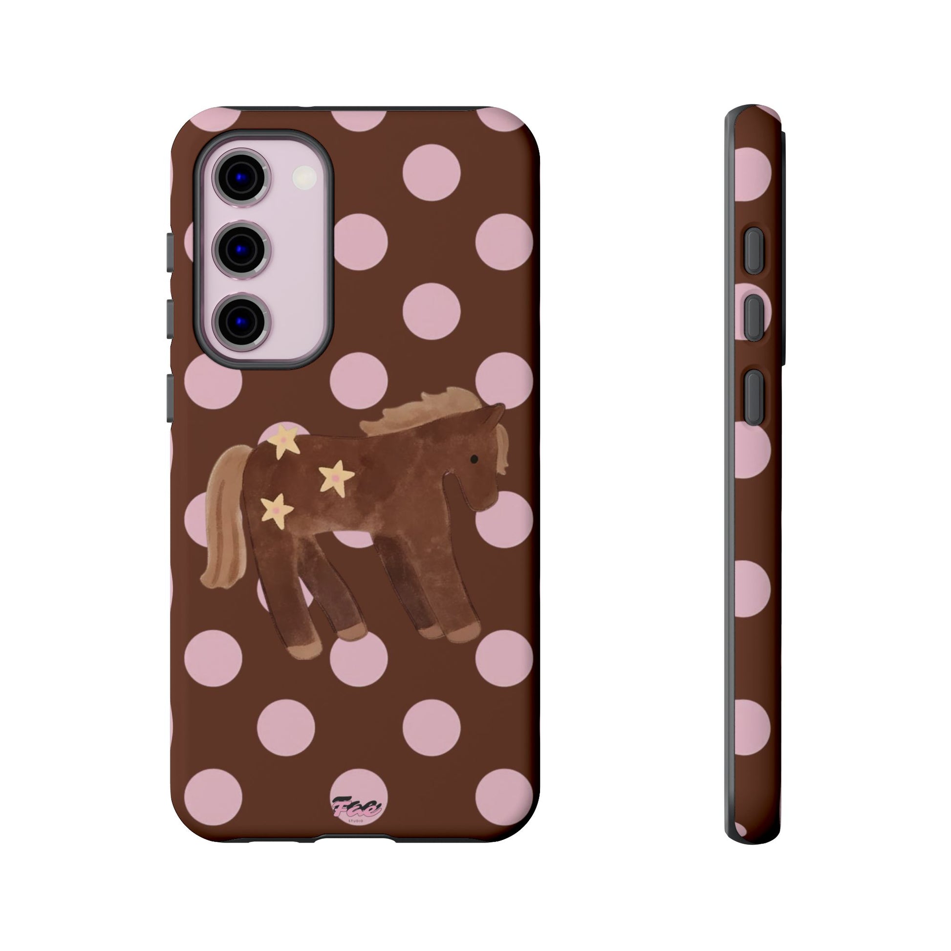 The horse year  case (brown)