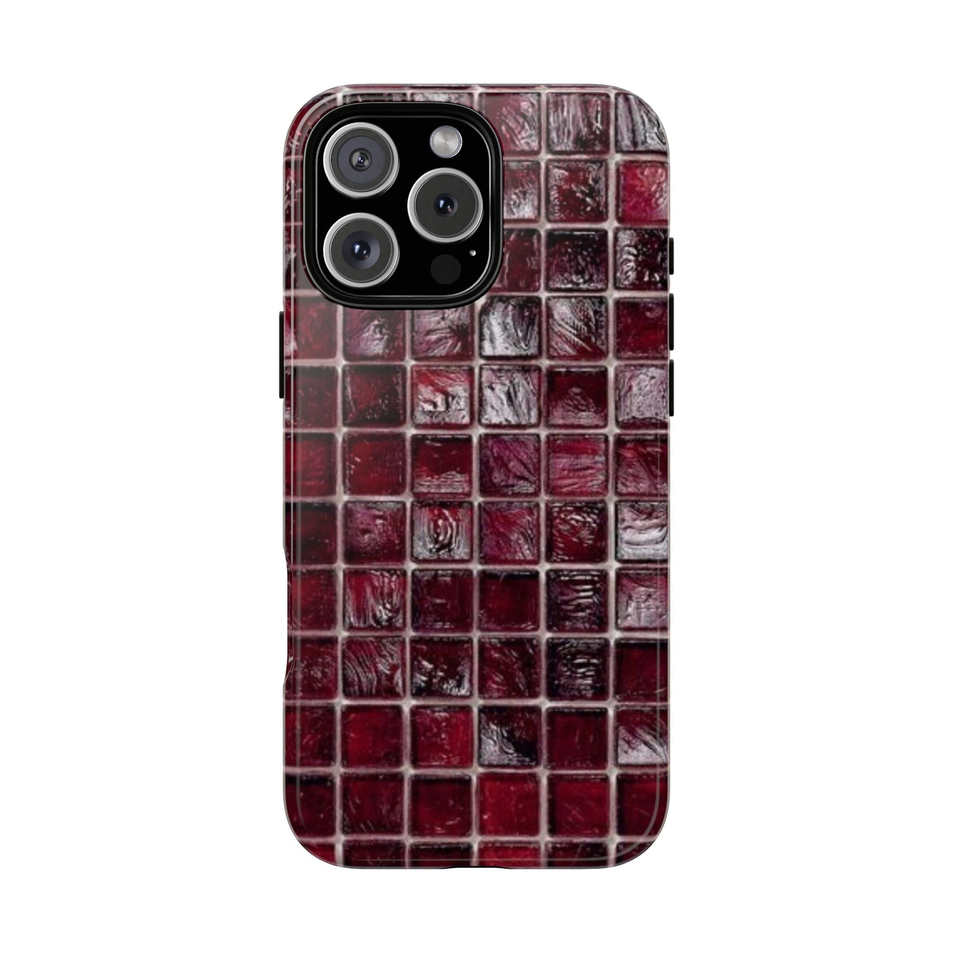 Red Mosaic Case