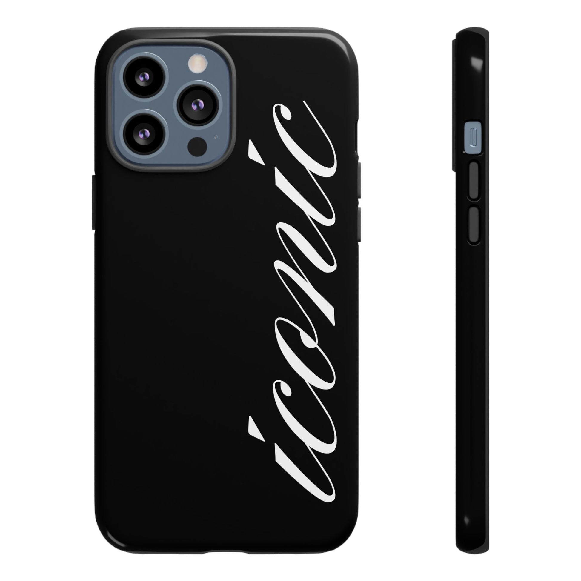 Iconic black case