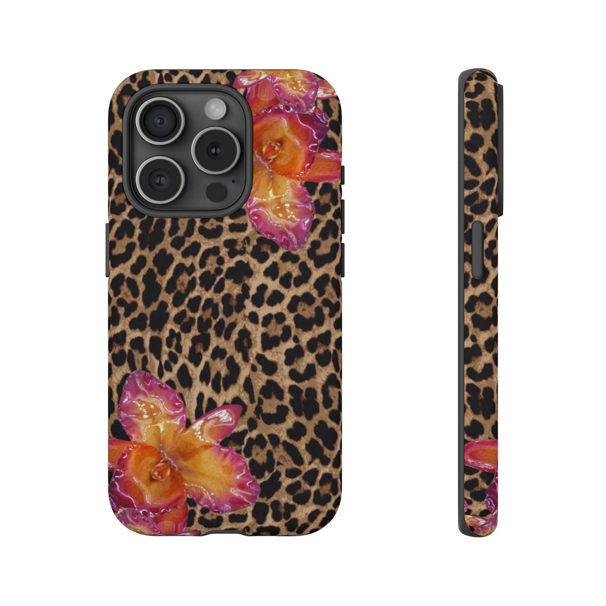 Leopard flower case