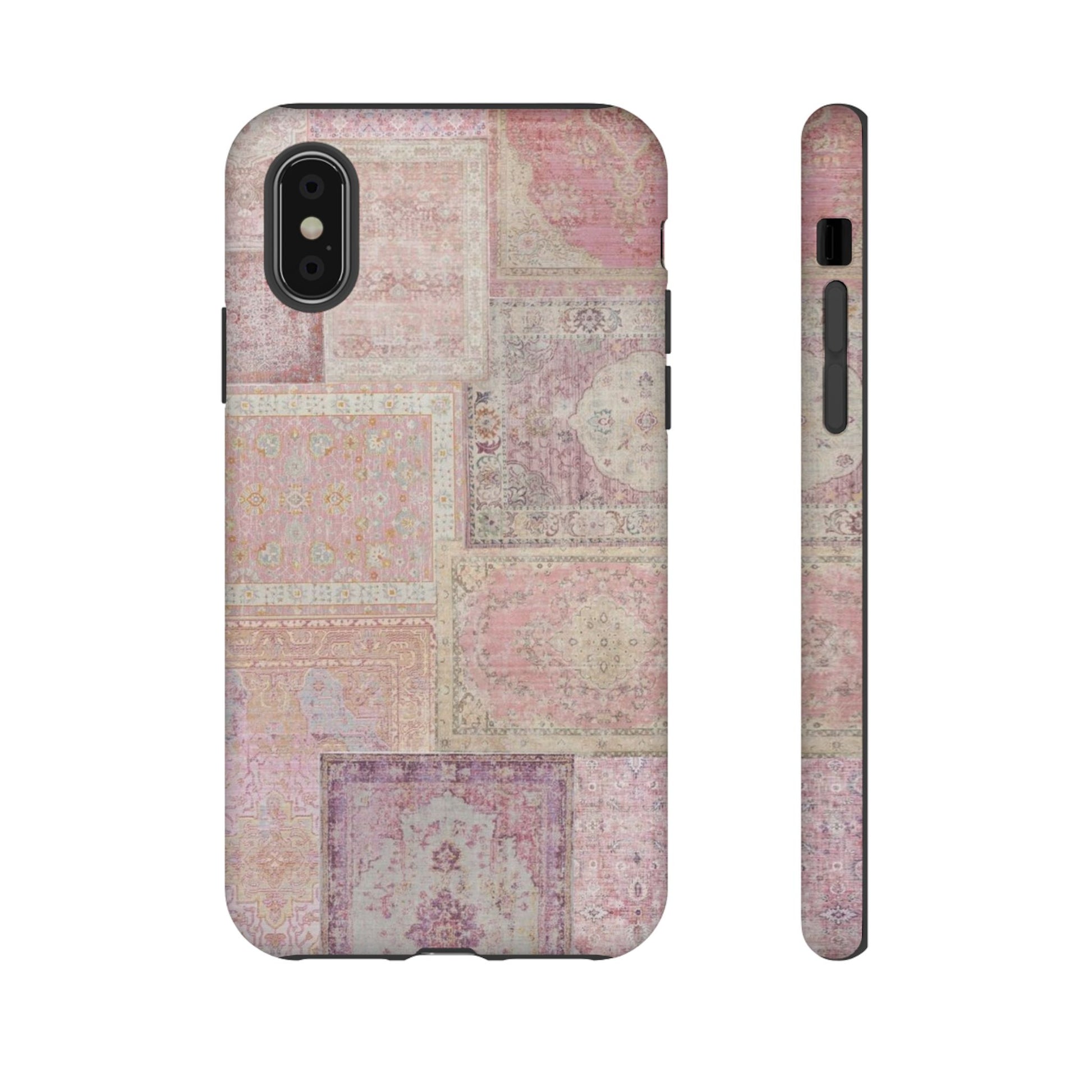 Pink Persian Rug Case (collage)