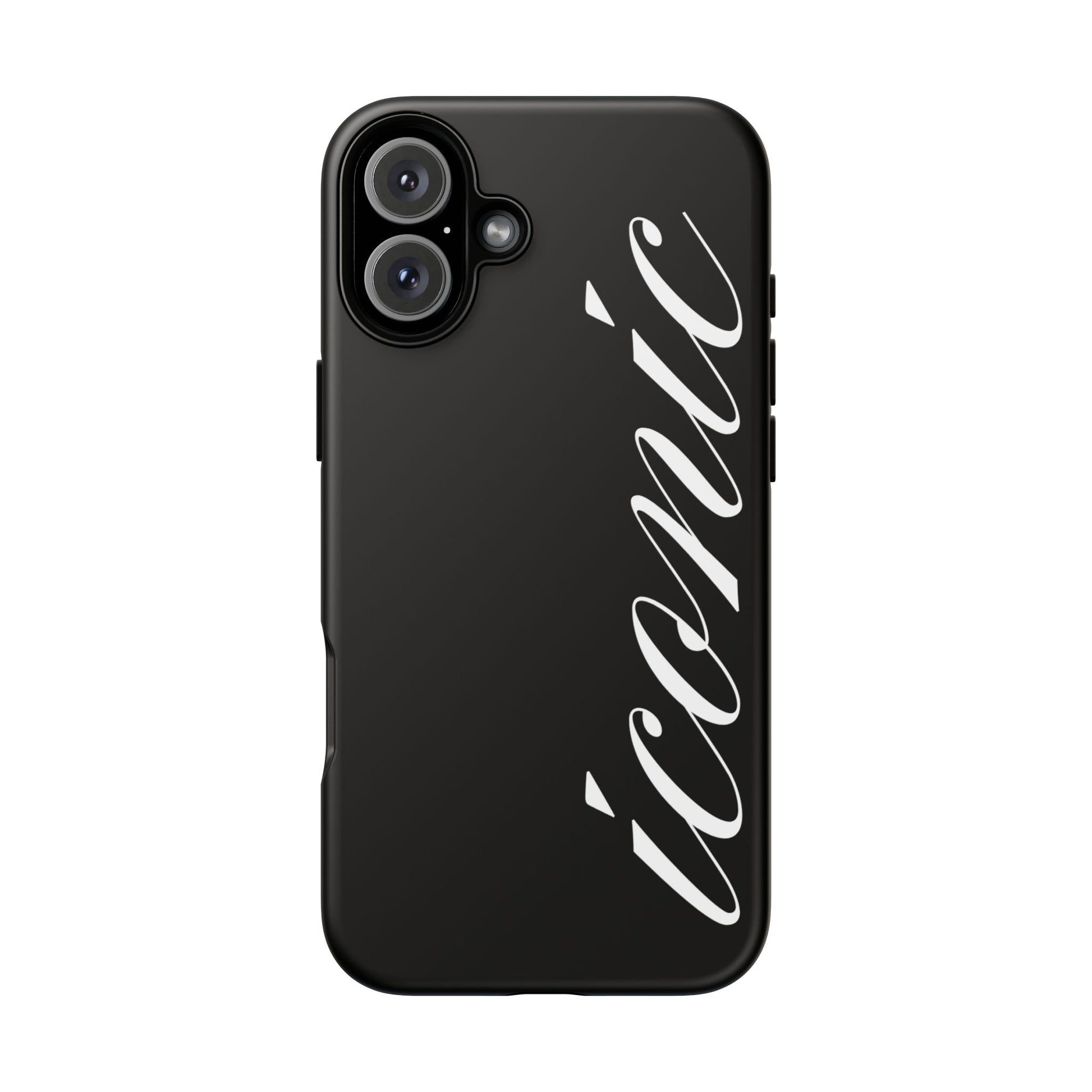 Iconic black case