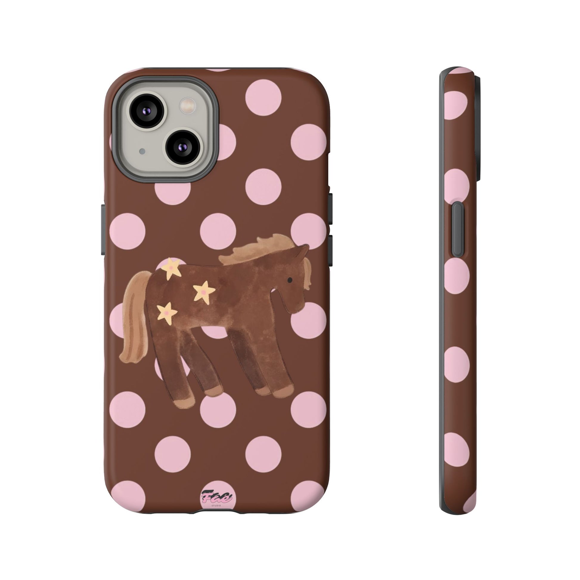 The horse year  case (brown)