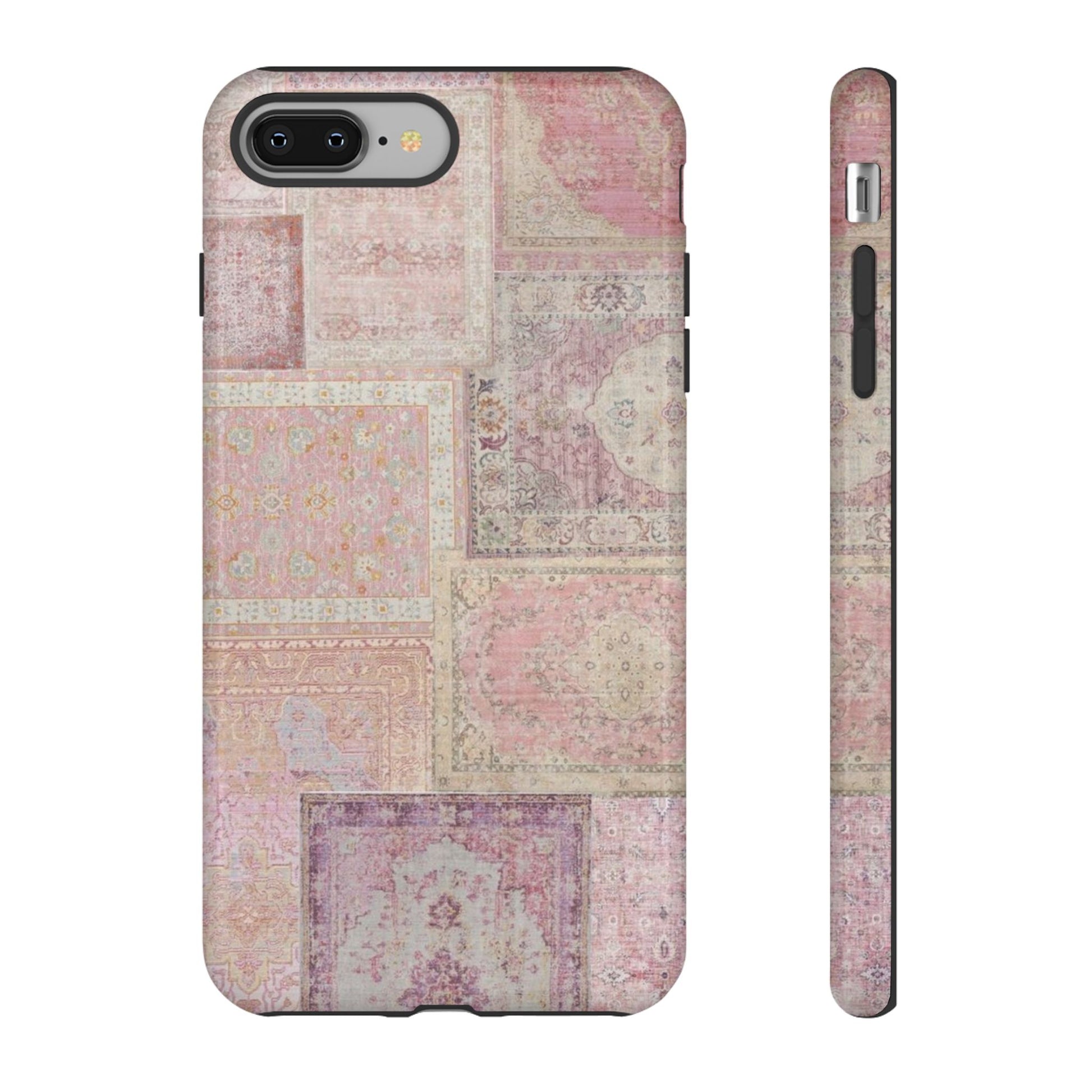 Pink Persian Rug Case (collage)