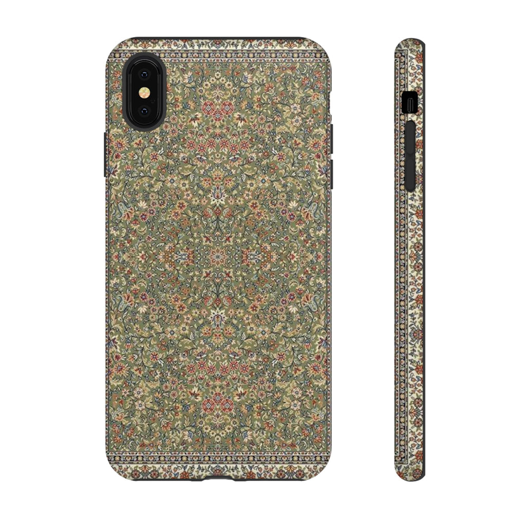Green Persian Rug Case