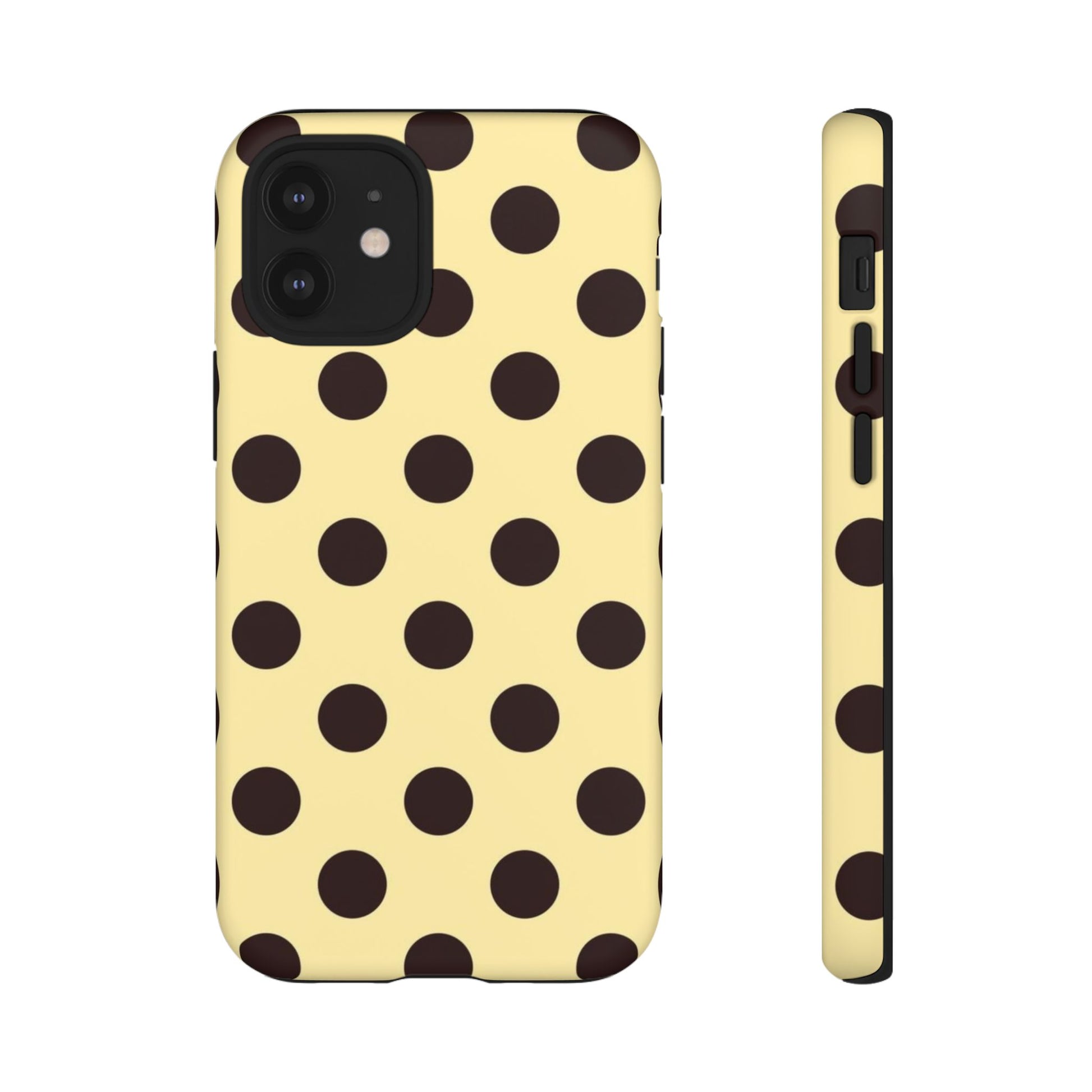 Yellow polka dot  case
