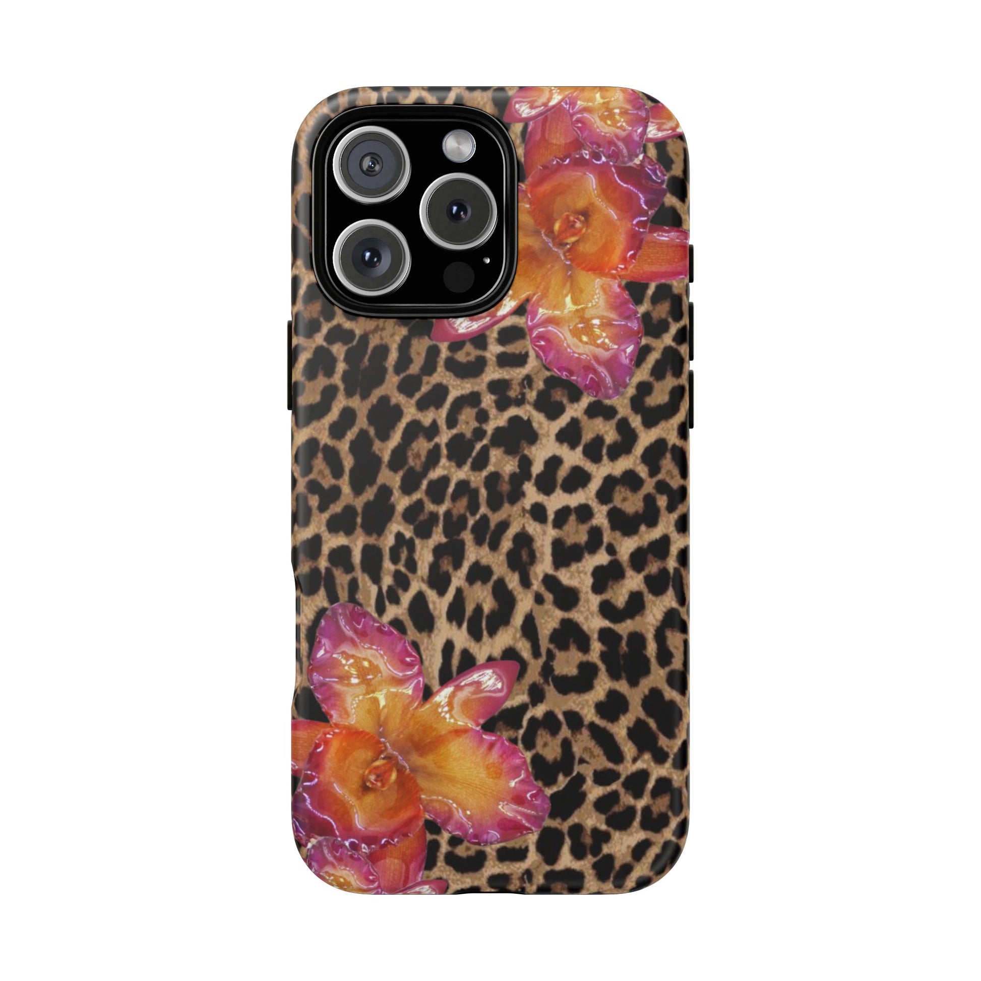 Leopard flower case