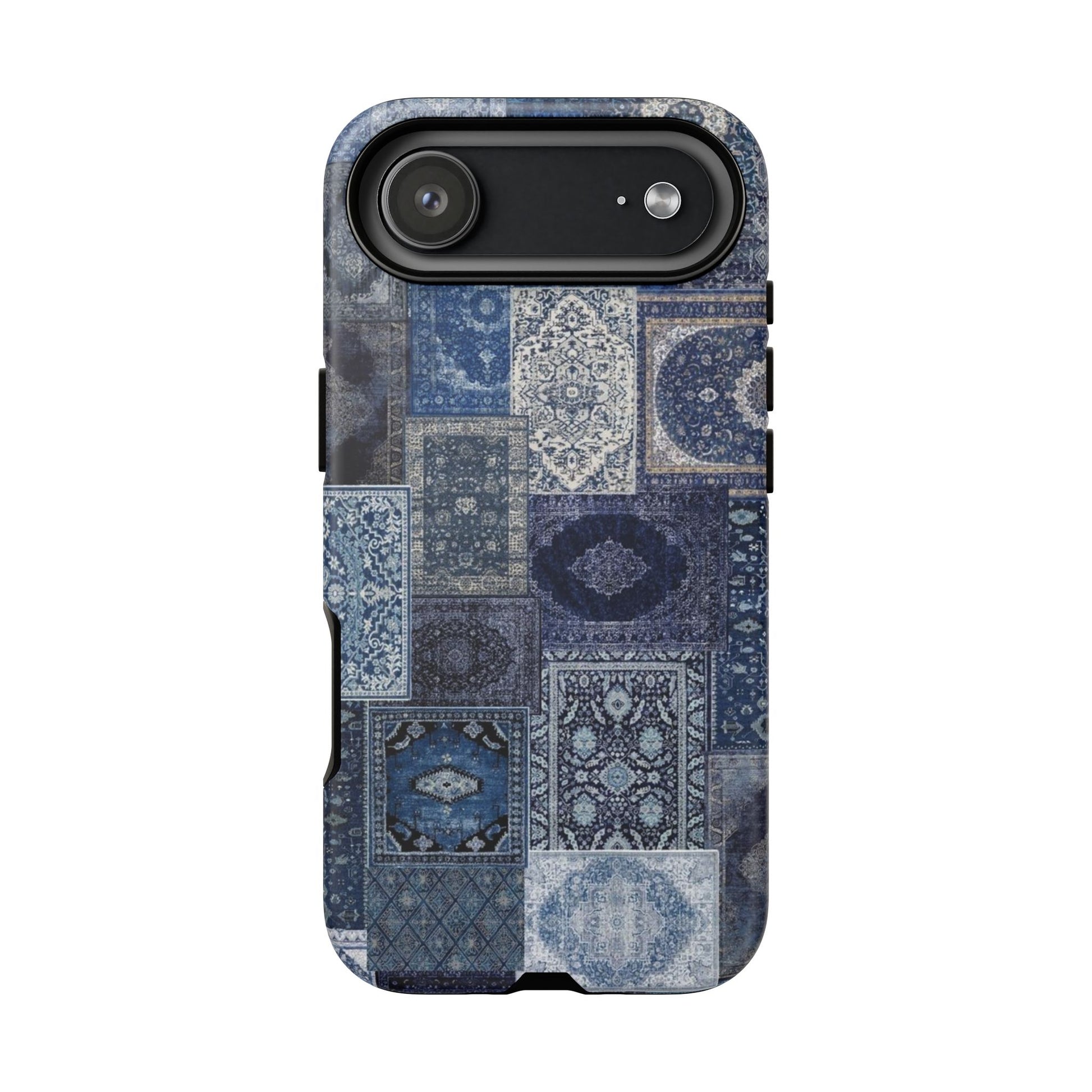 Blue Persian Rug Case (collage)