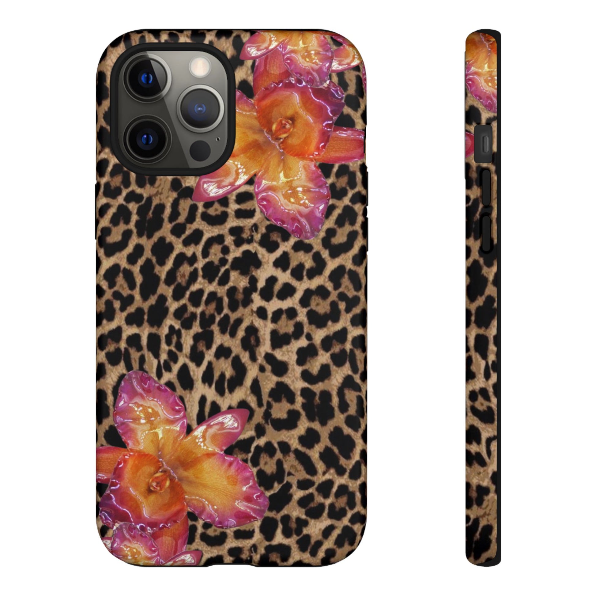 Leopard flower case