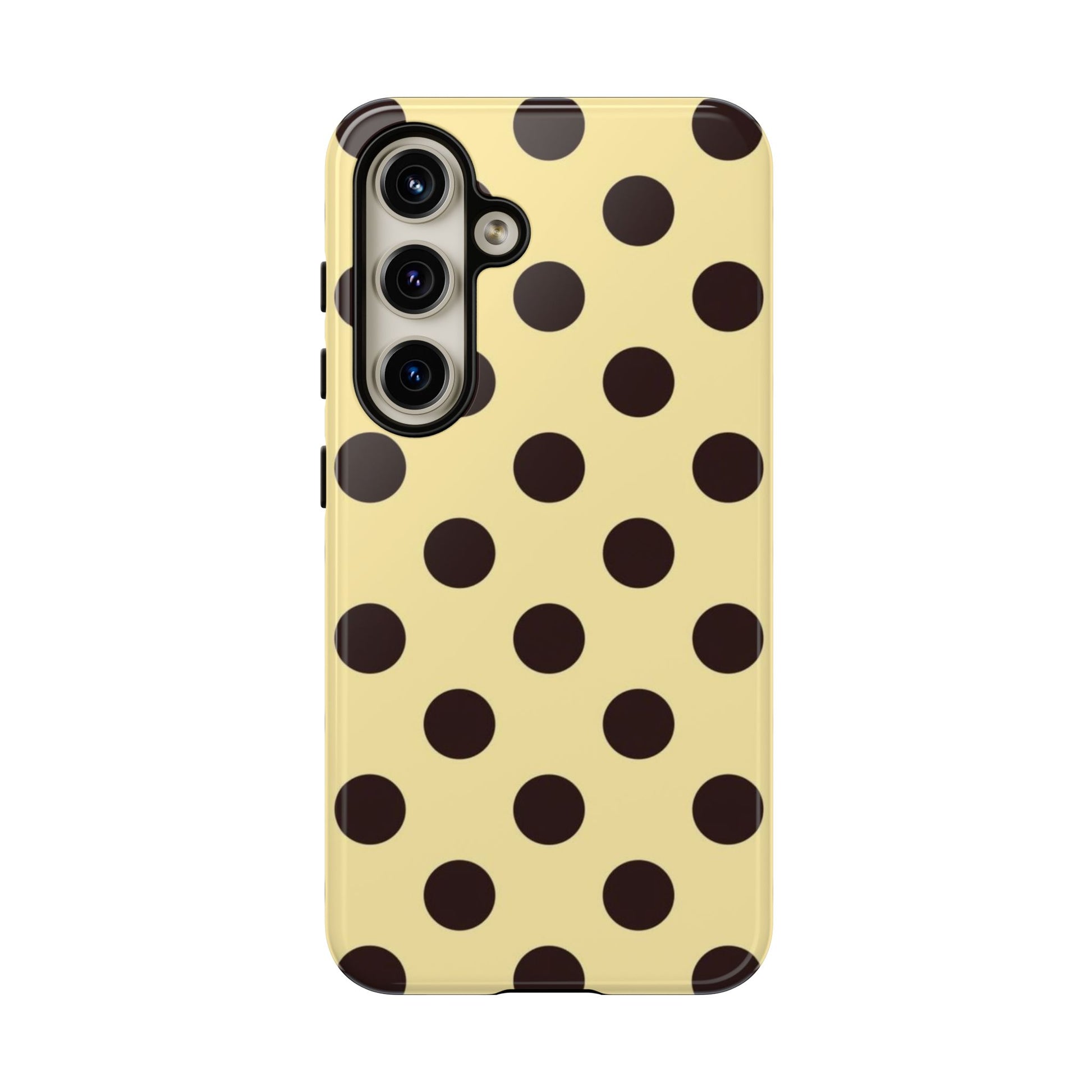 Yellow polka dot  case