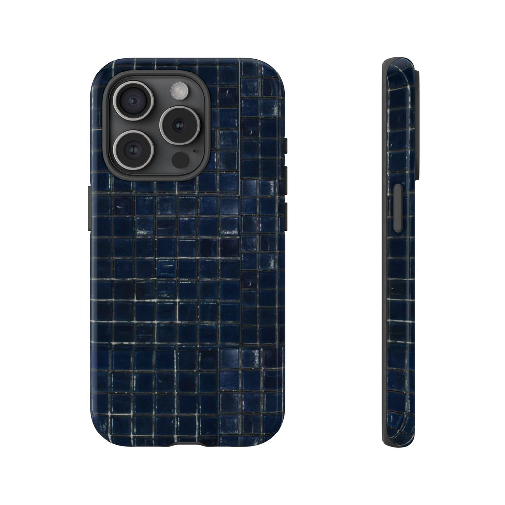 Dark Blue Mosaic Case
