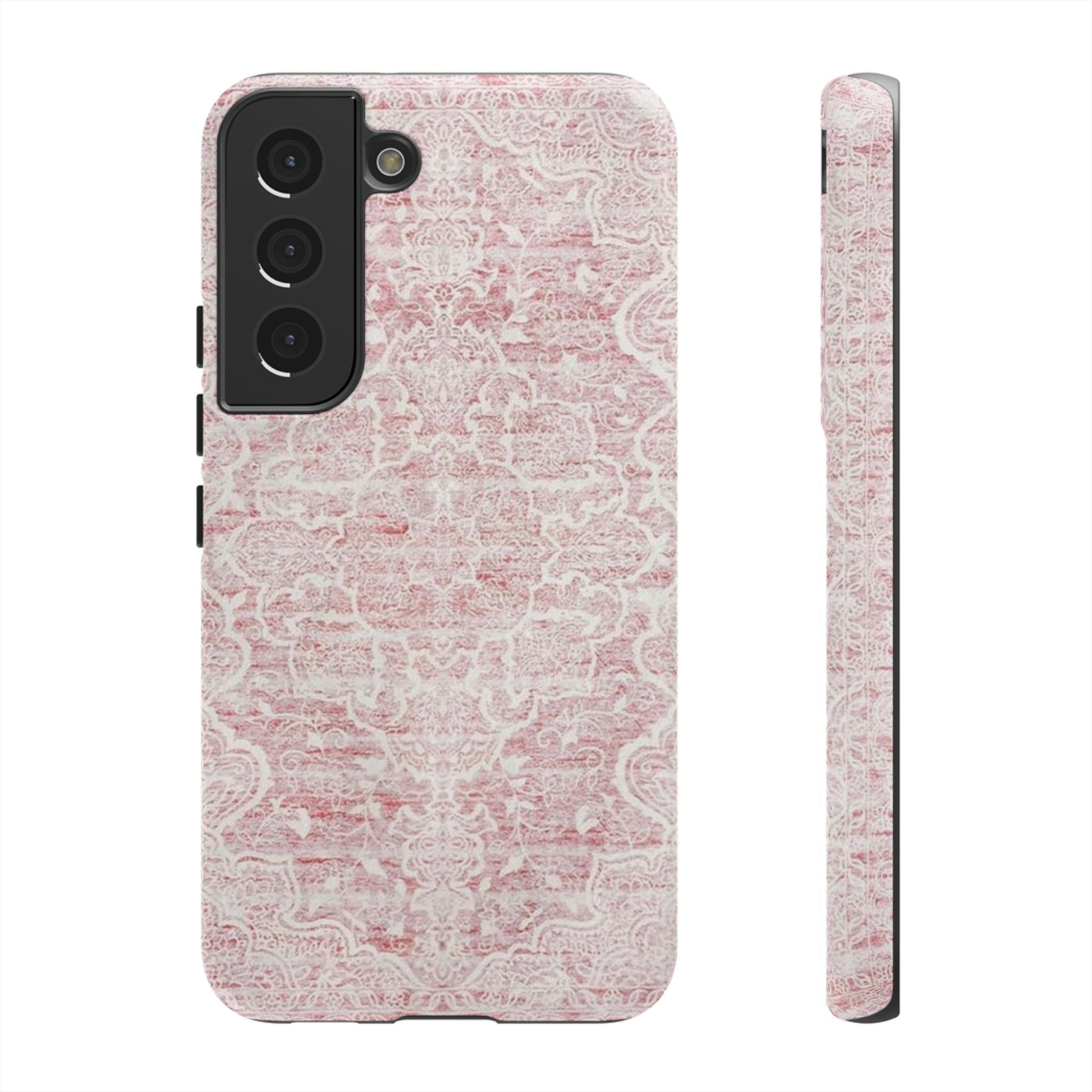 Pink Persian Rug Case