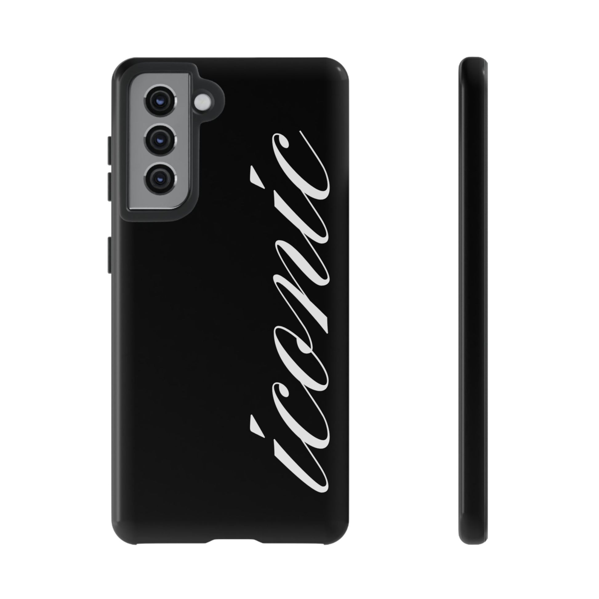 Iconic black case