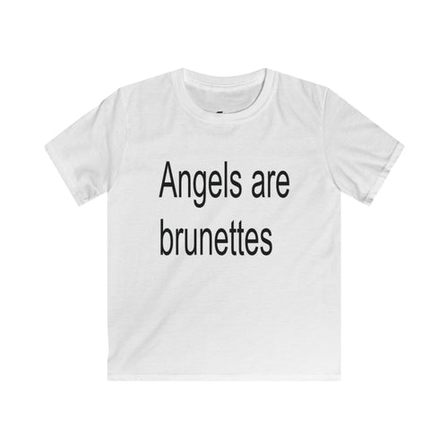 Angels Are Brunettes baby tee
