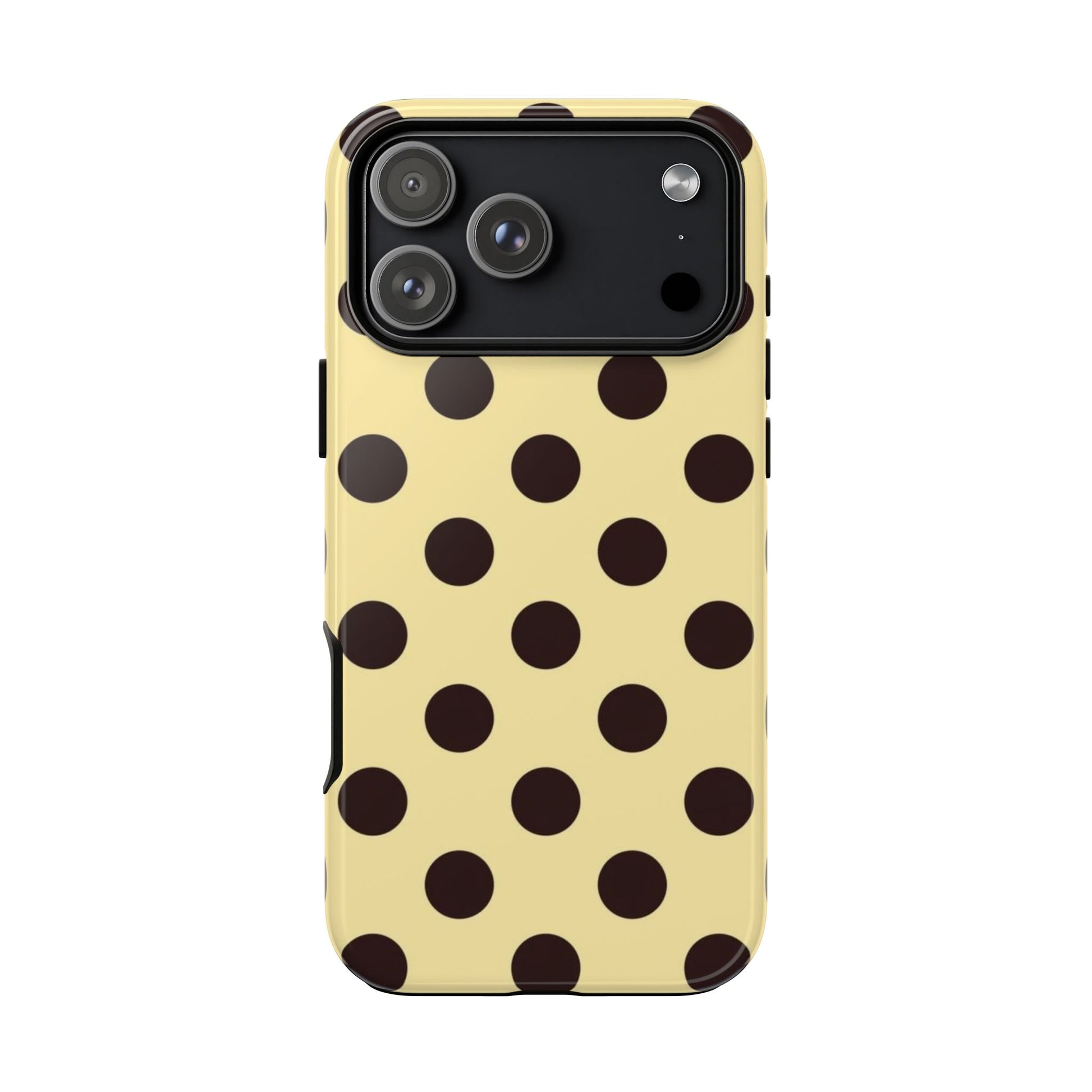 Yellow polka dot  case