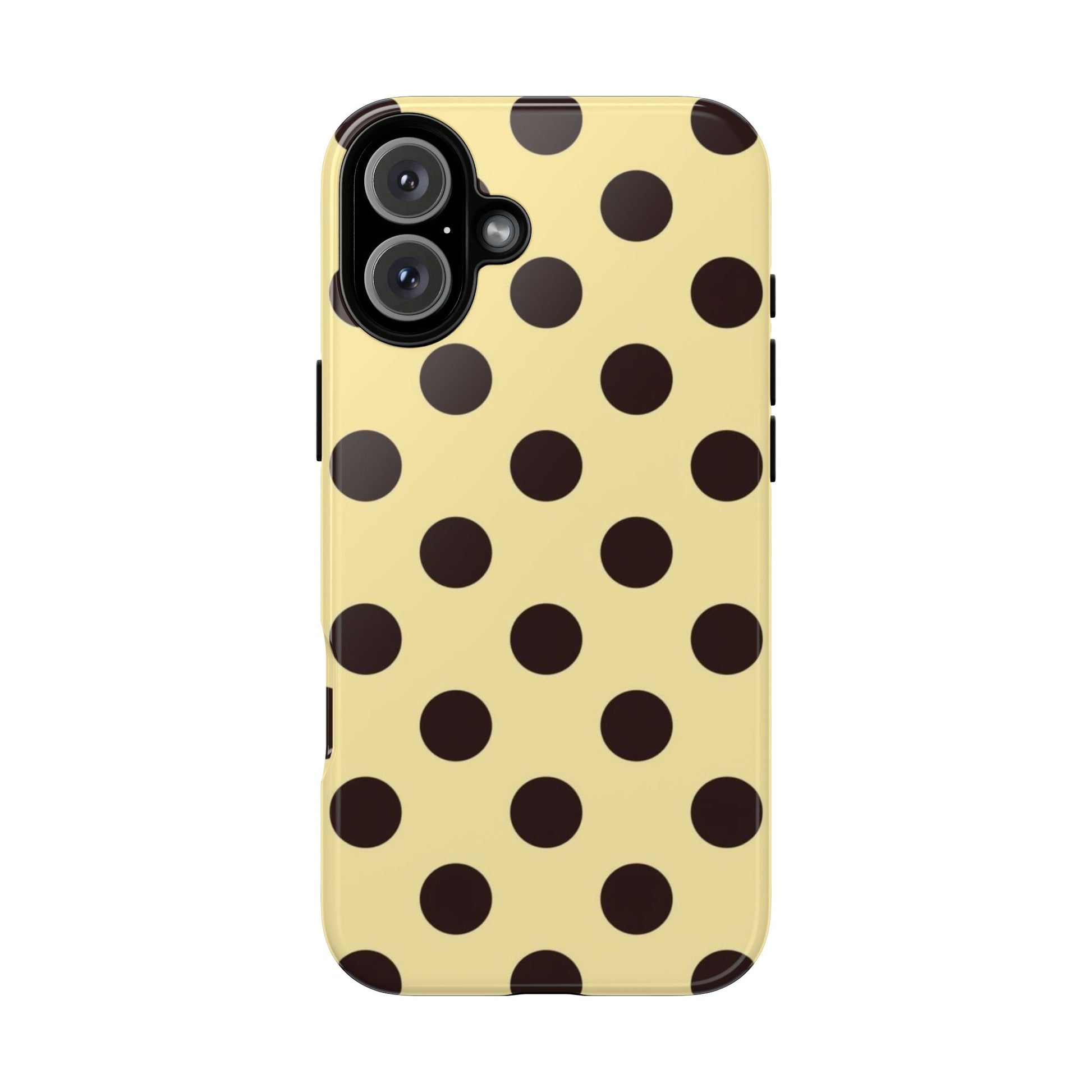 Yellow polka dot  case