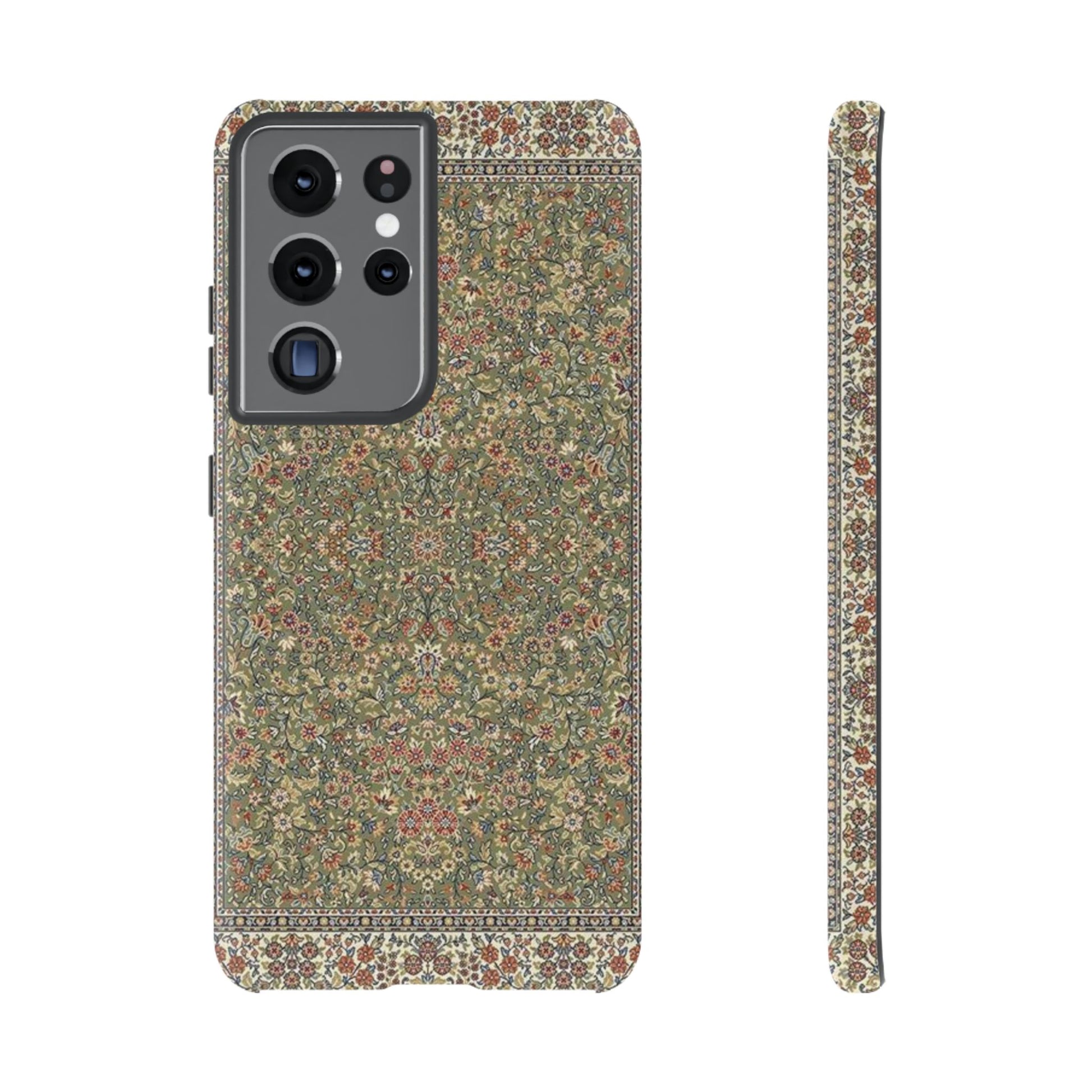 Green Persian Rug Case