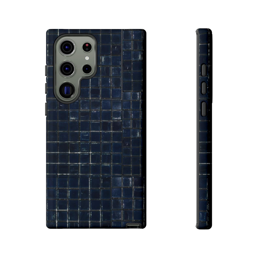 Dark Blue Mosaic Case