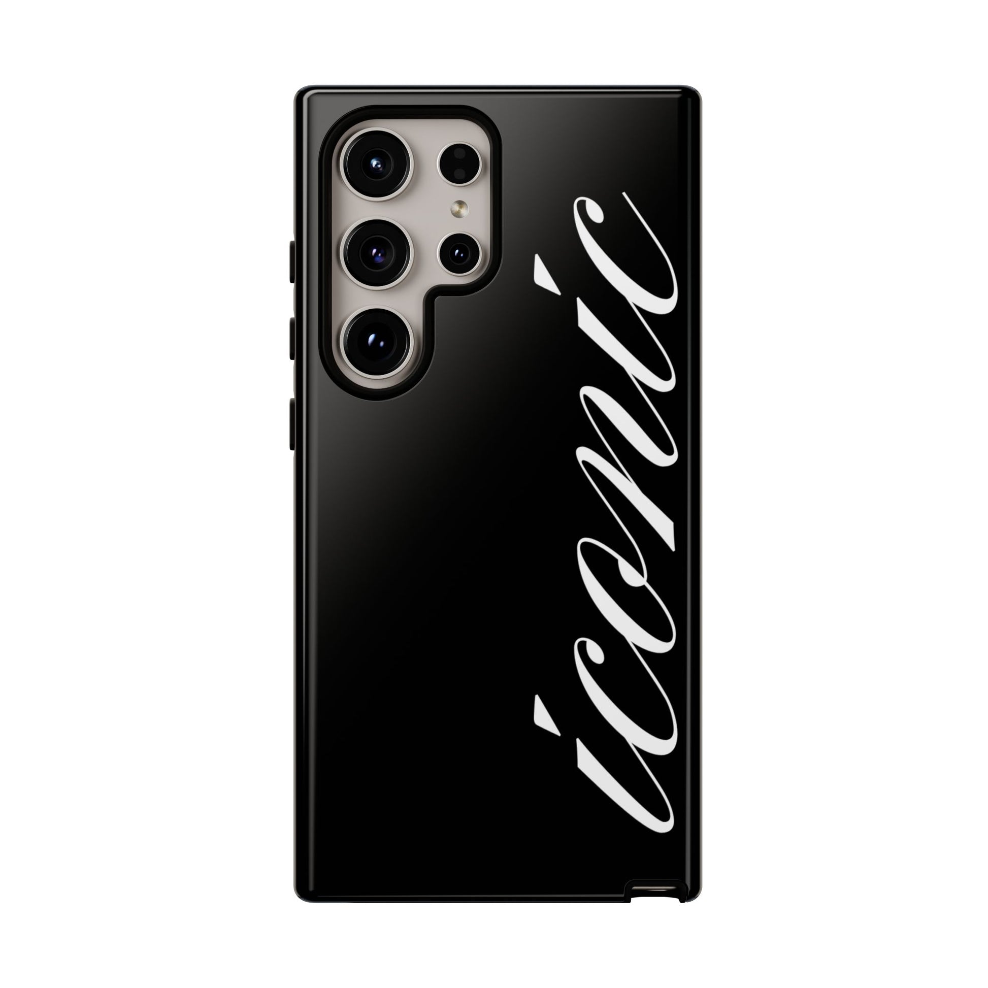 Iconic black case