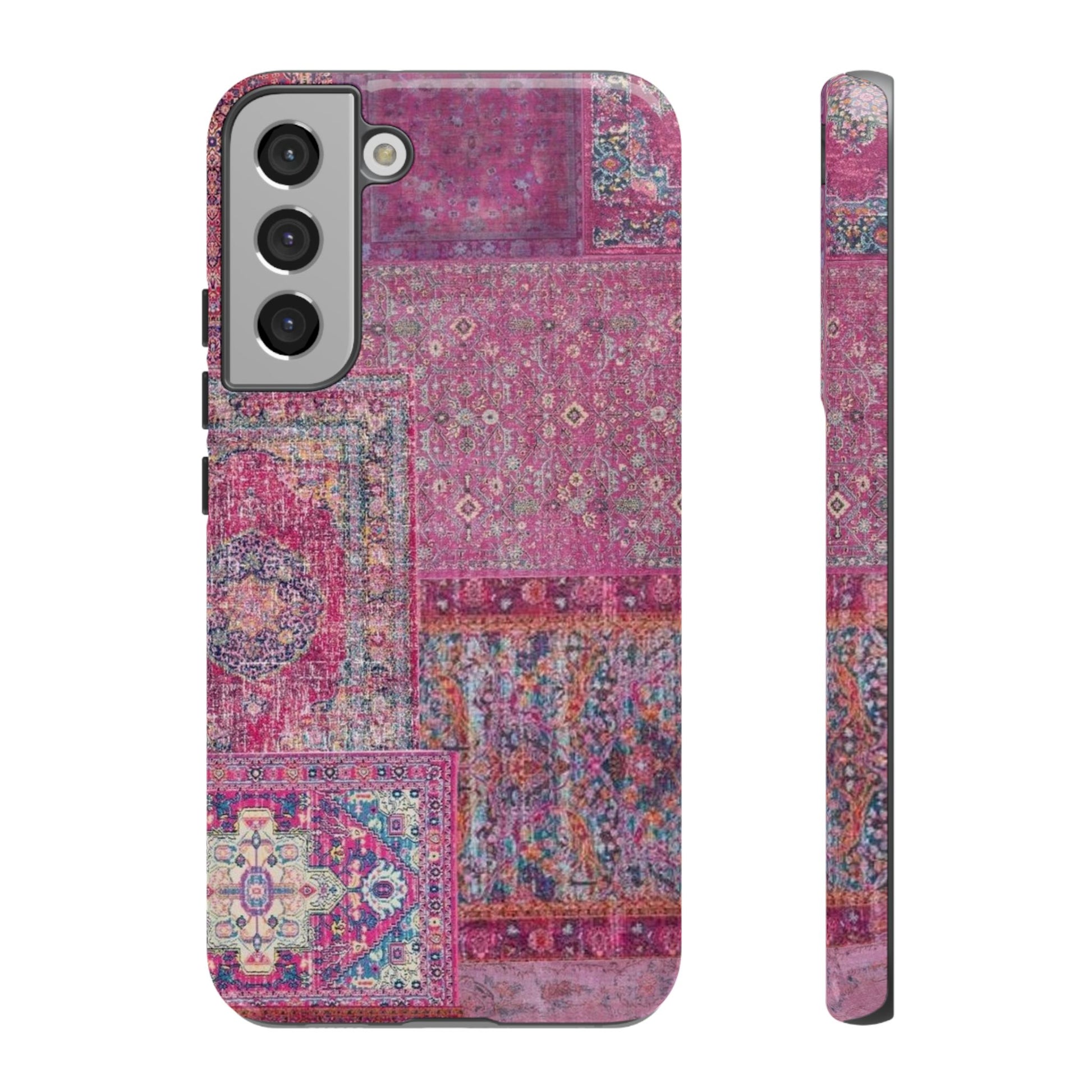 Dark Pink Persian Rug Case