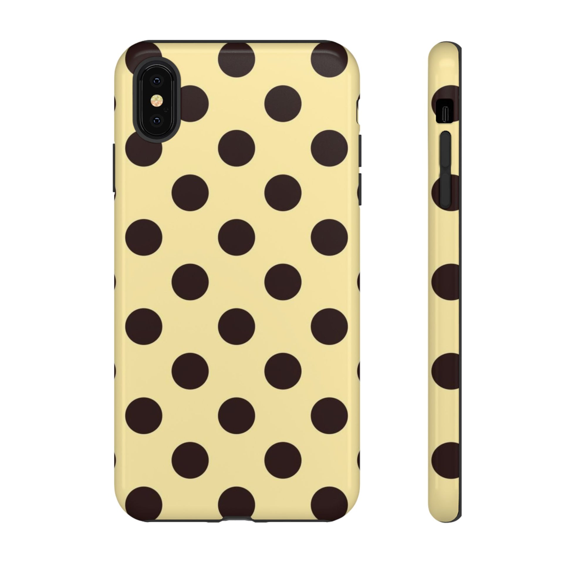 Yellow polka dot  case
