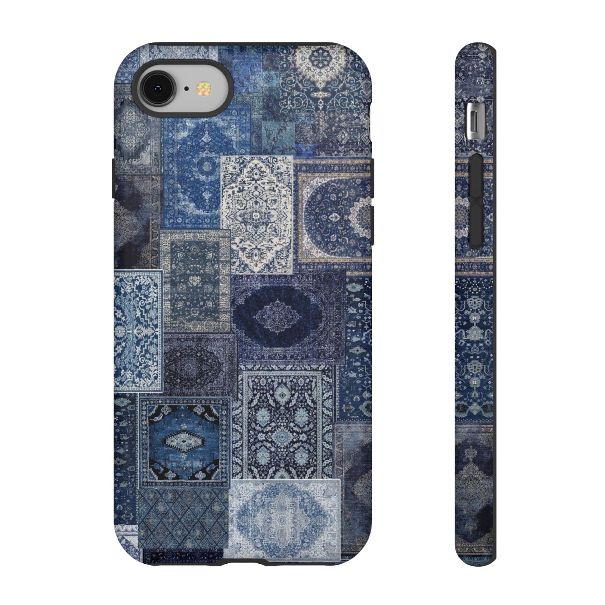 Blue Persian Rug Case (collage)