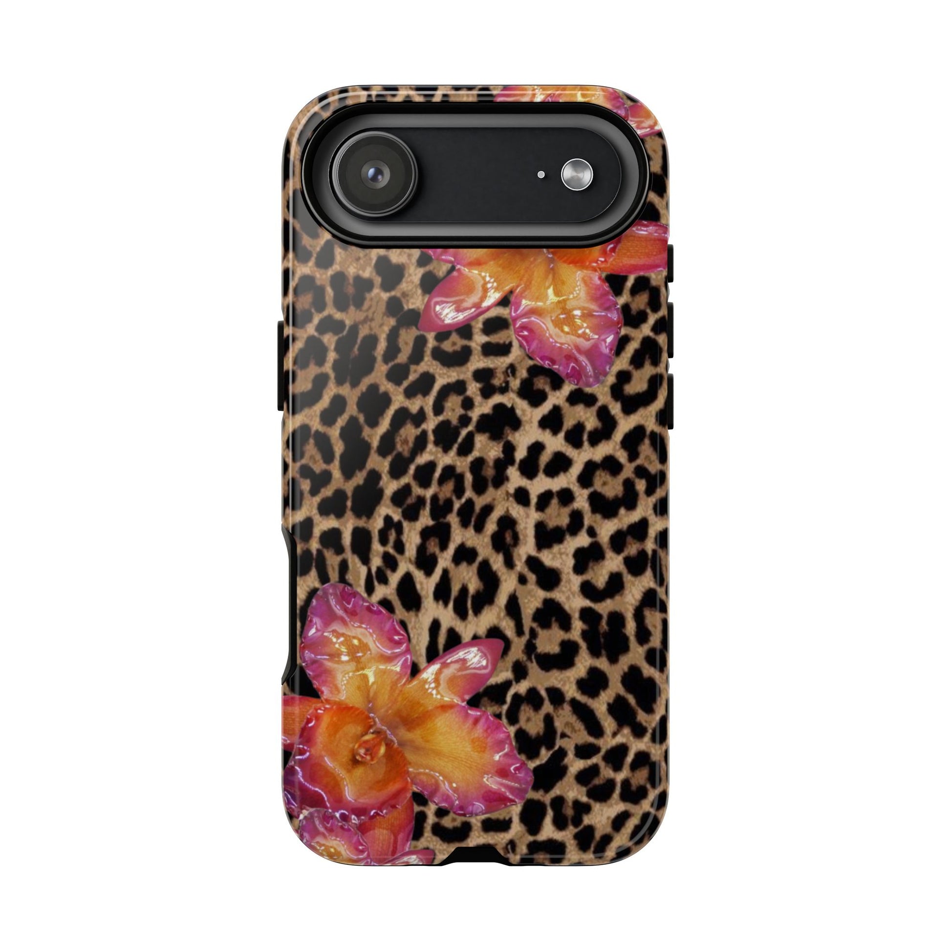 Leopard flower case
