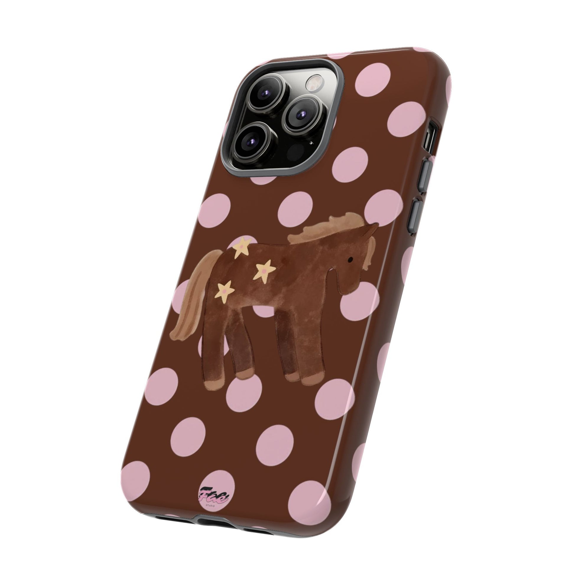 The horse year  case (brown)