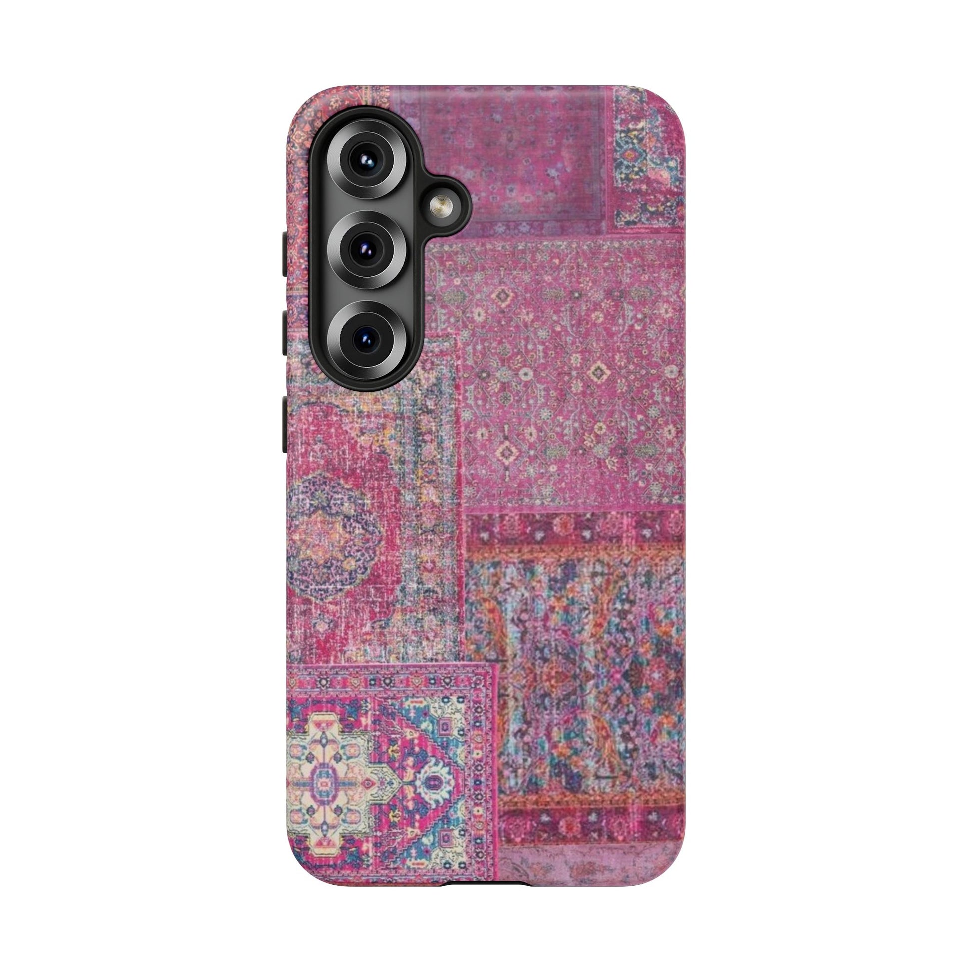 Dark Pink Persian Rug Case