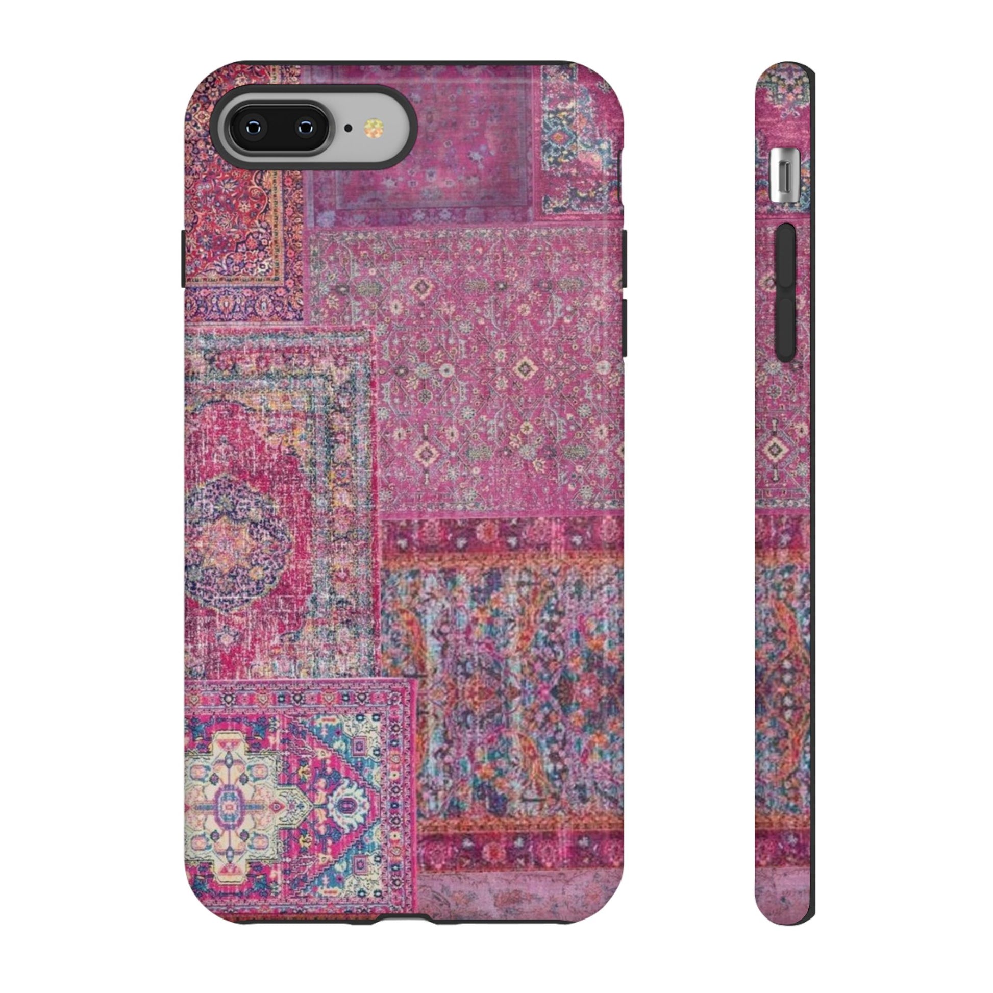 Dark Pink Persian Rug Case
