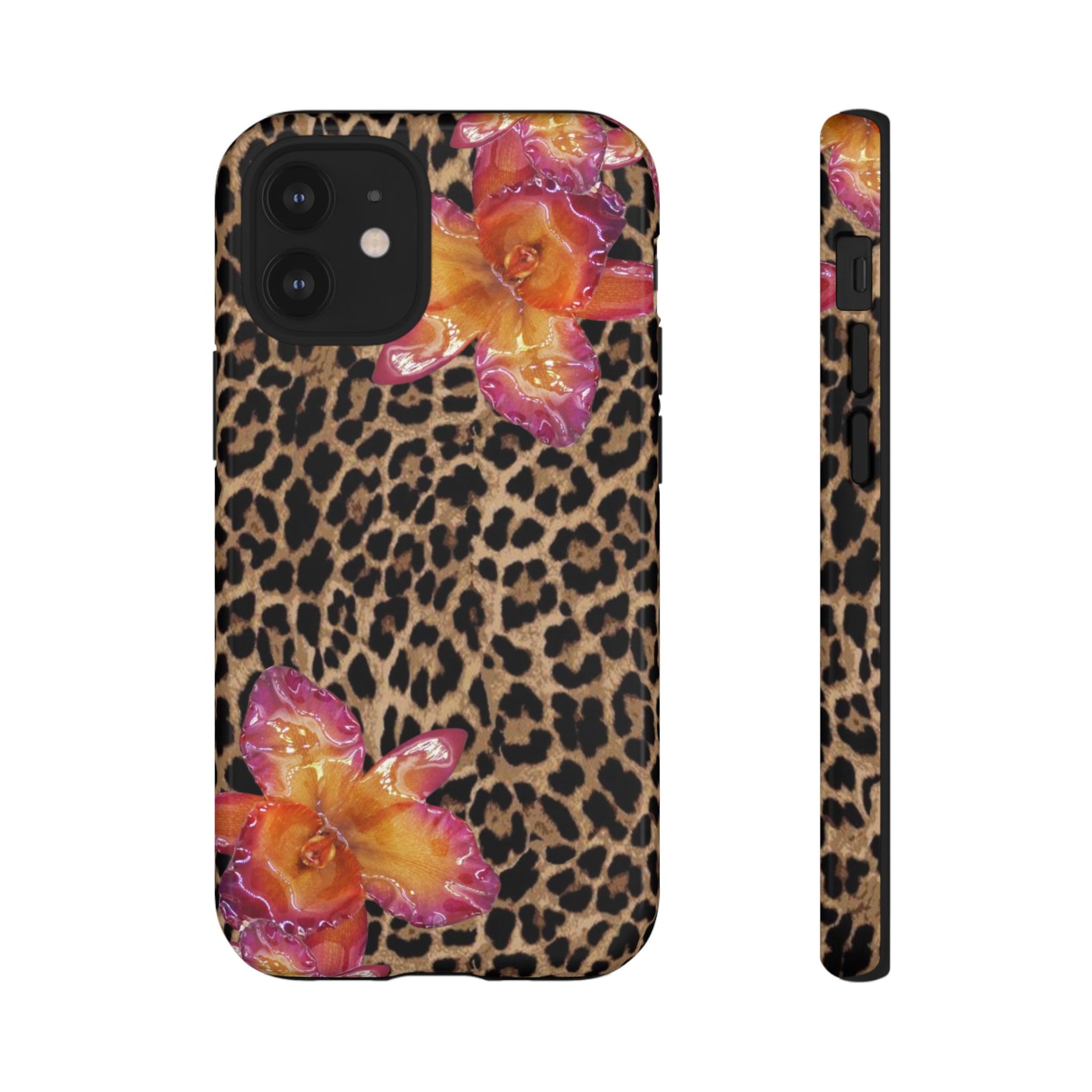 Leopard flower case