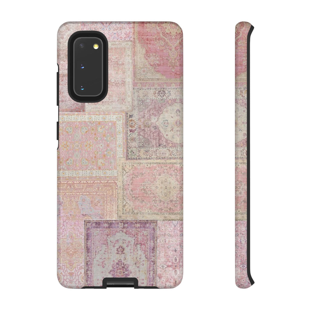 Pink Persian Rug Case (collage)