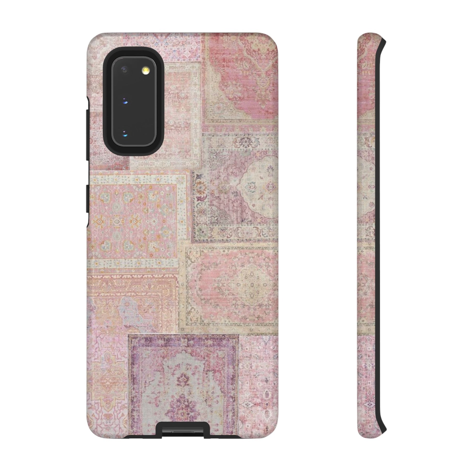 Pink Persian Rug Case (collage)