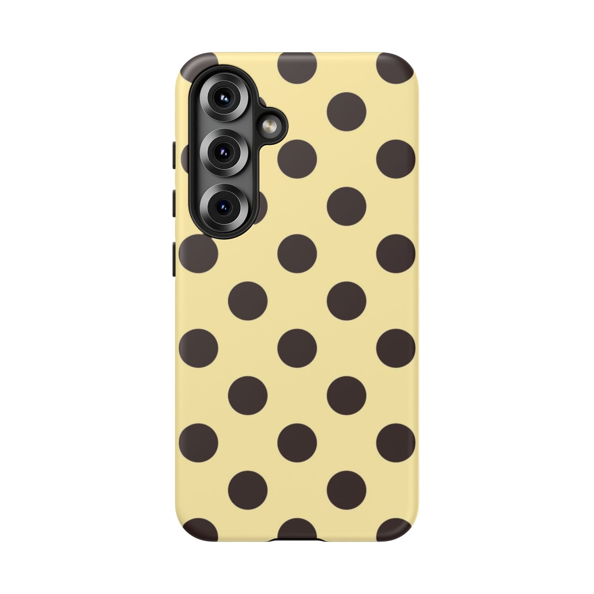 Yellow polka dot  case