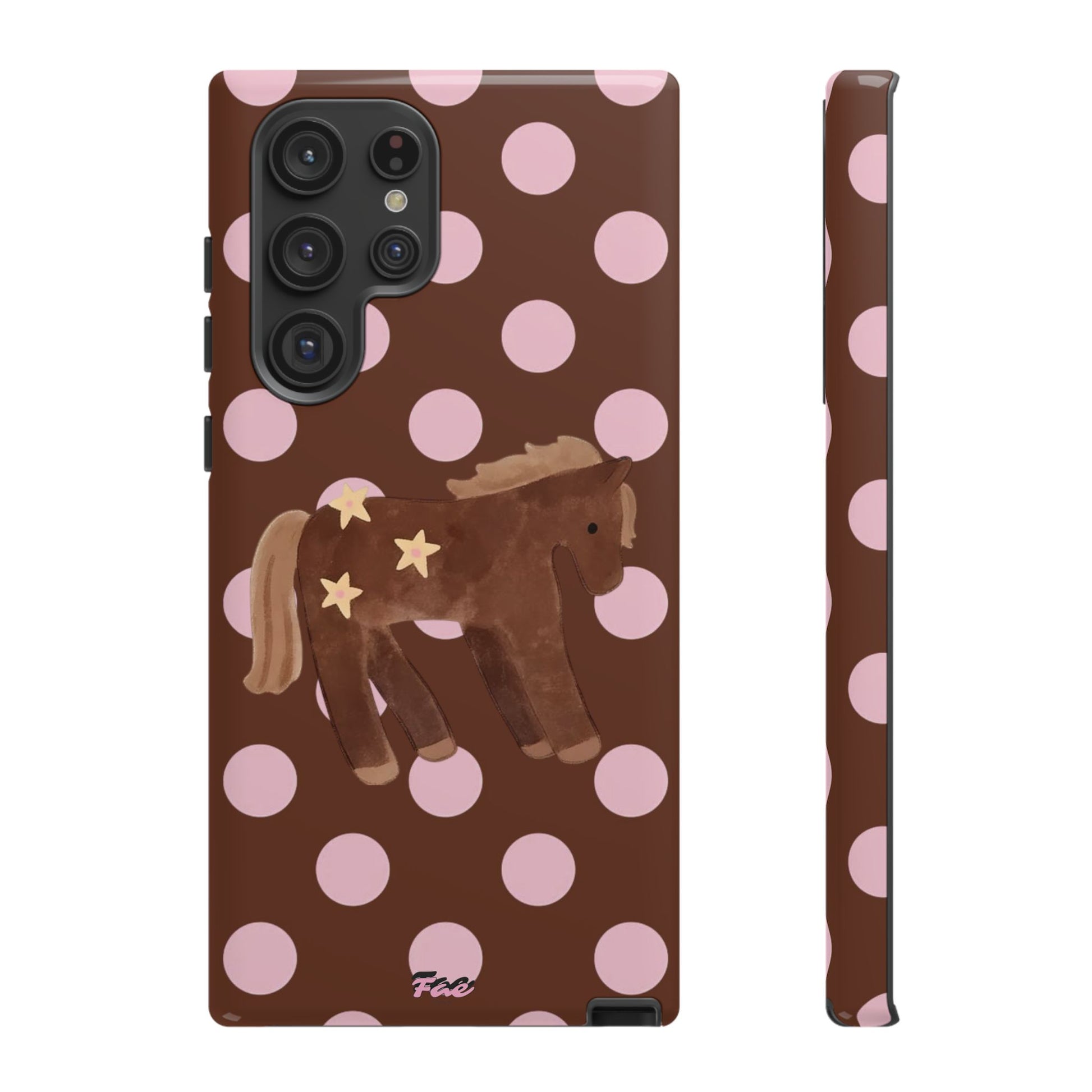 The horse year  case (brown)