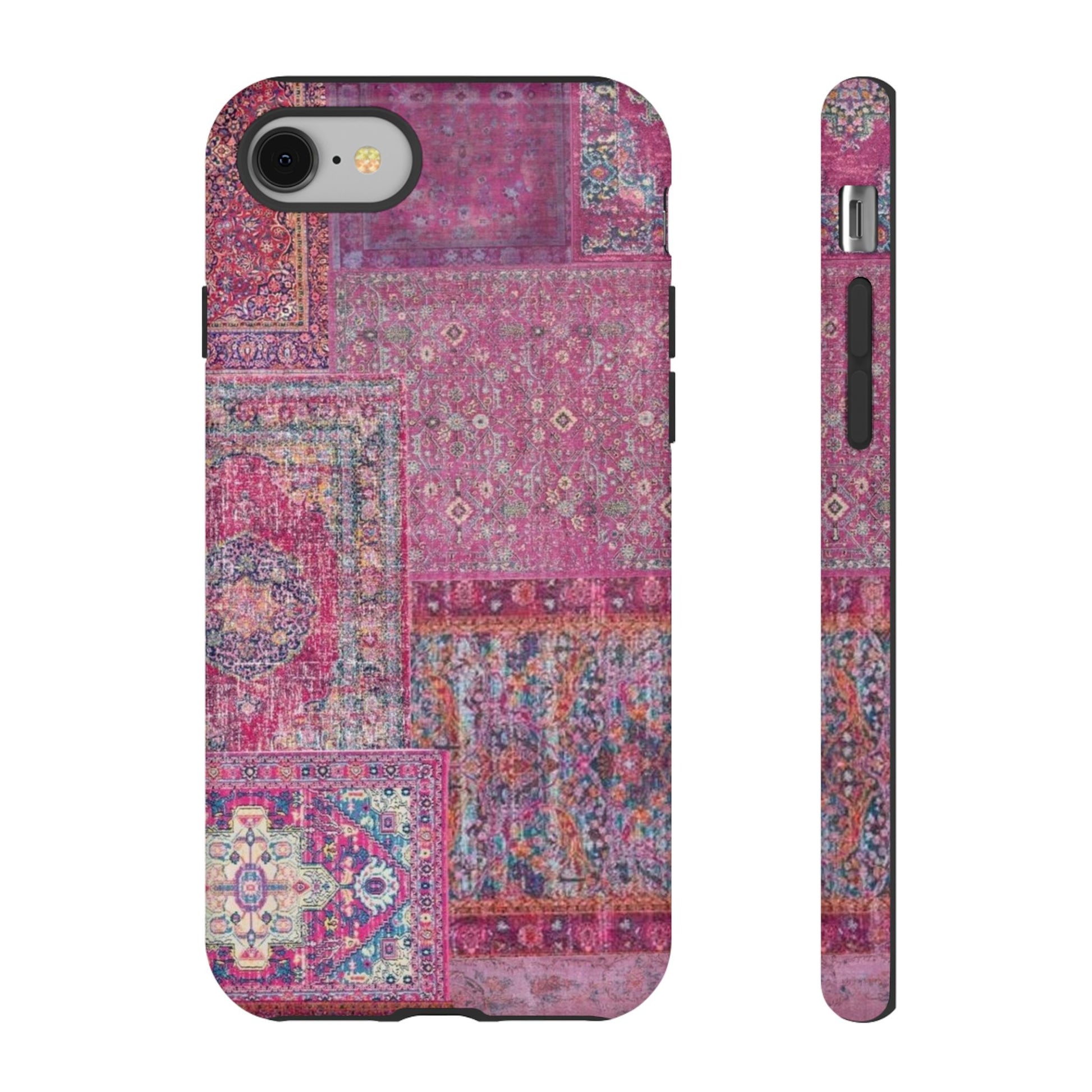 Dark Pink Persian Rug Case