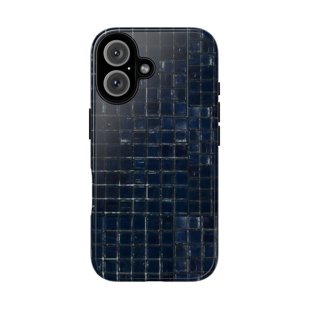 Dark Blue Mosaic Case