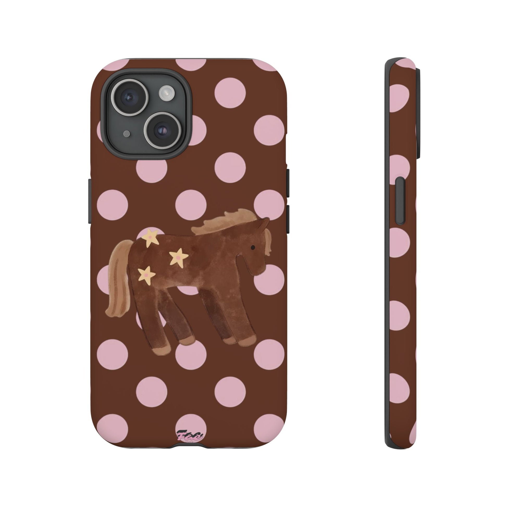 The horse year  case (brown)