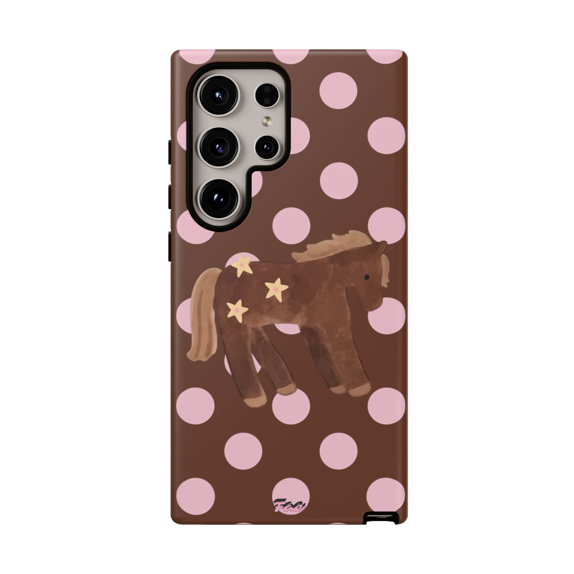 The horse year  case (brown)