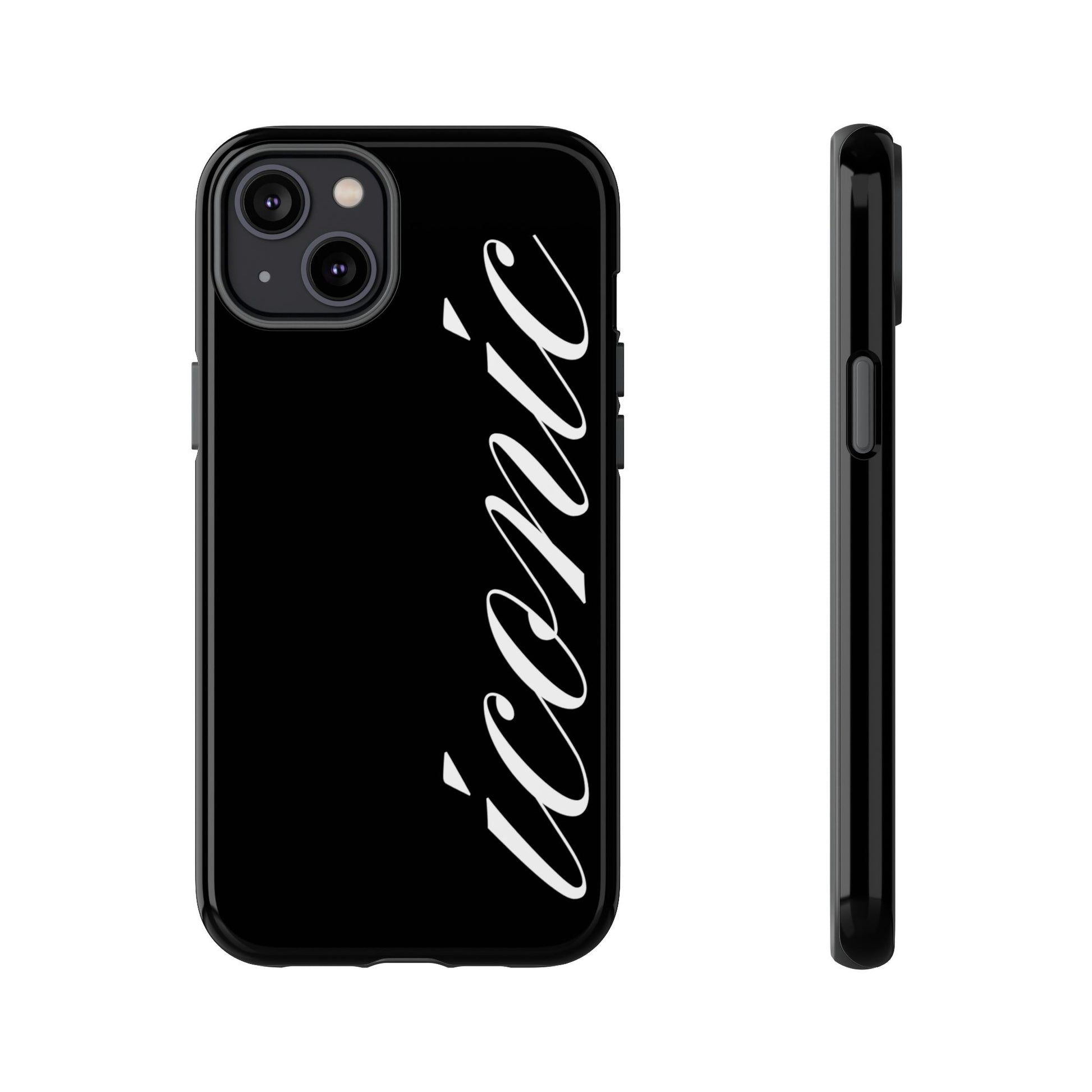 Iconic black case